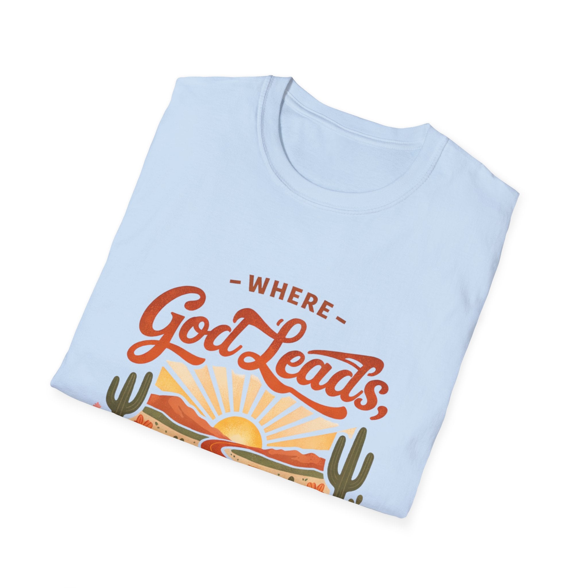 Where God Leads Peace Follows T-Shirt