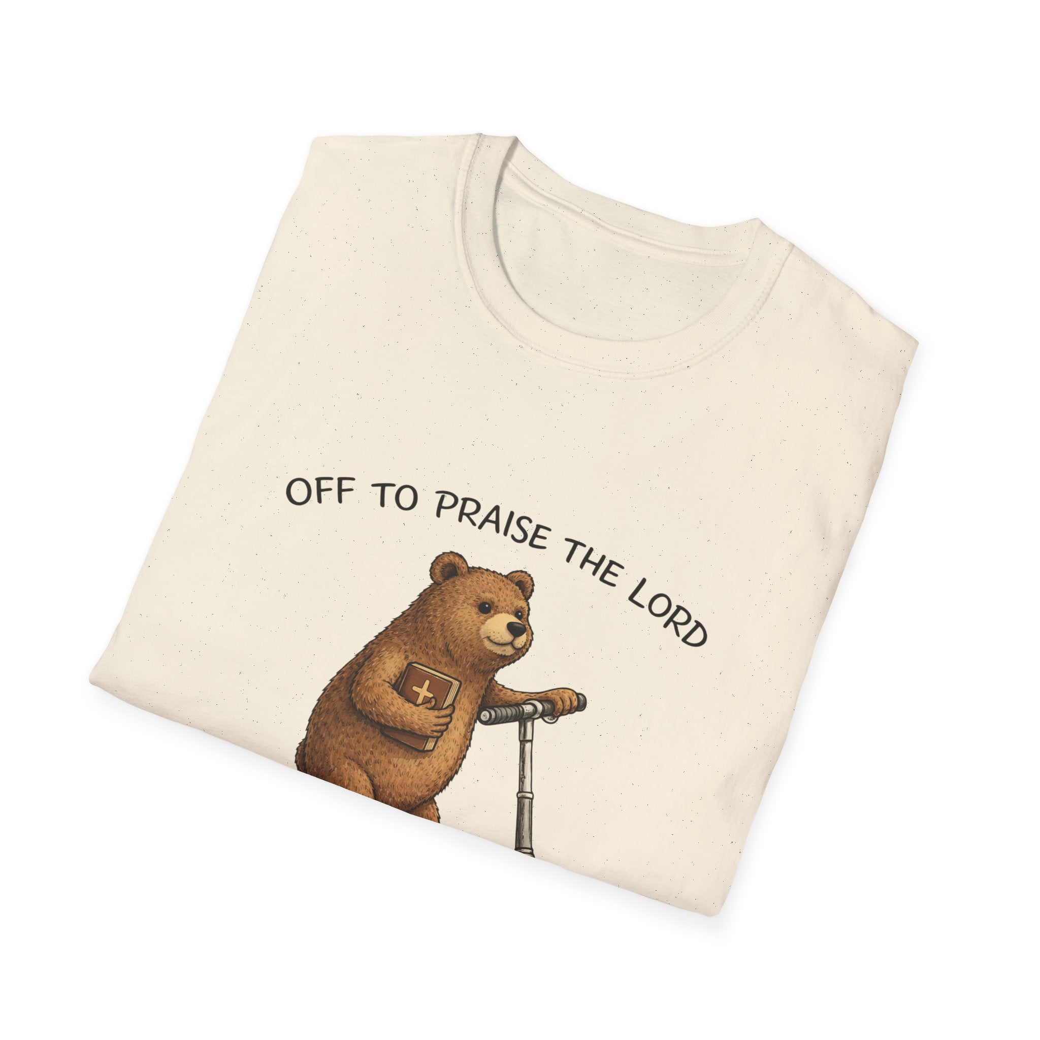 Bear on Scooter T‑Shirt