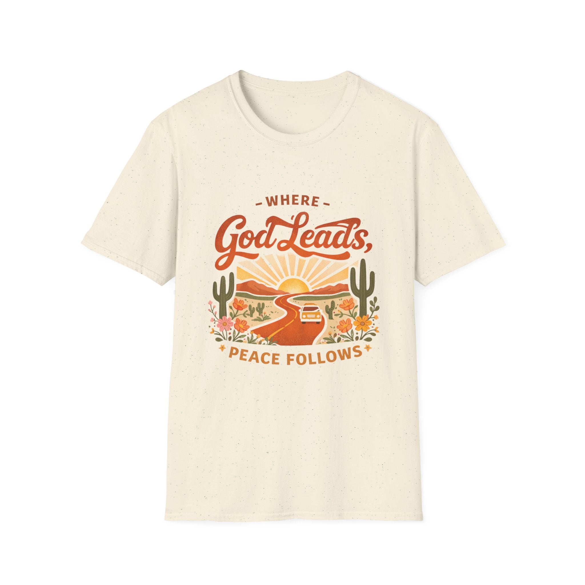 Where God Leads Peace Follows T-Shirt