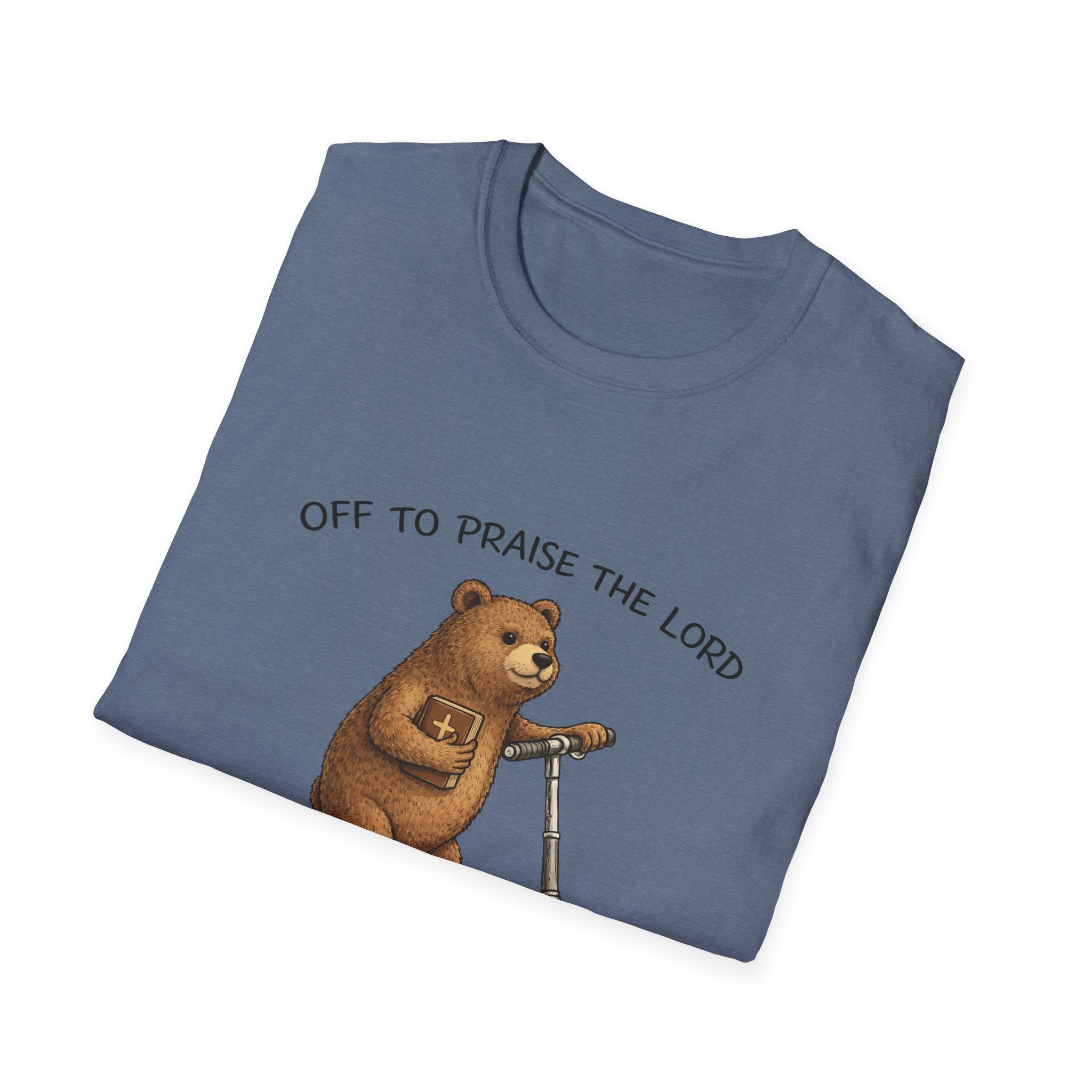 Bear on Scooter T‑Shirt