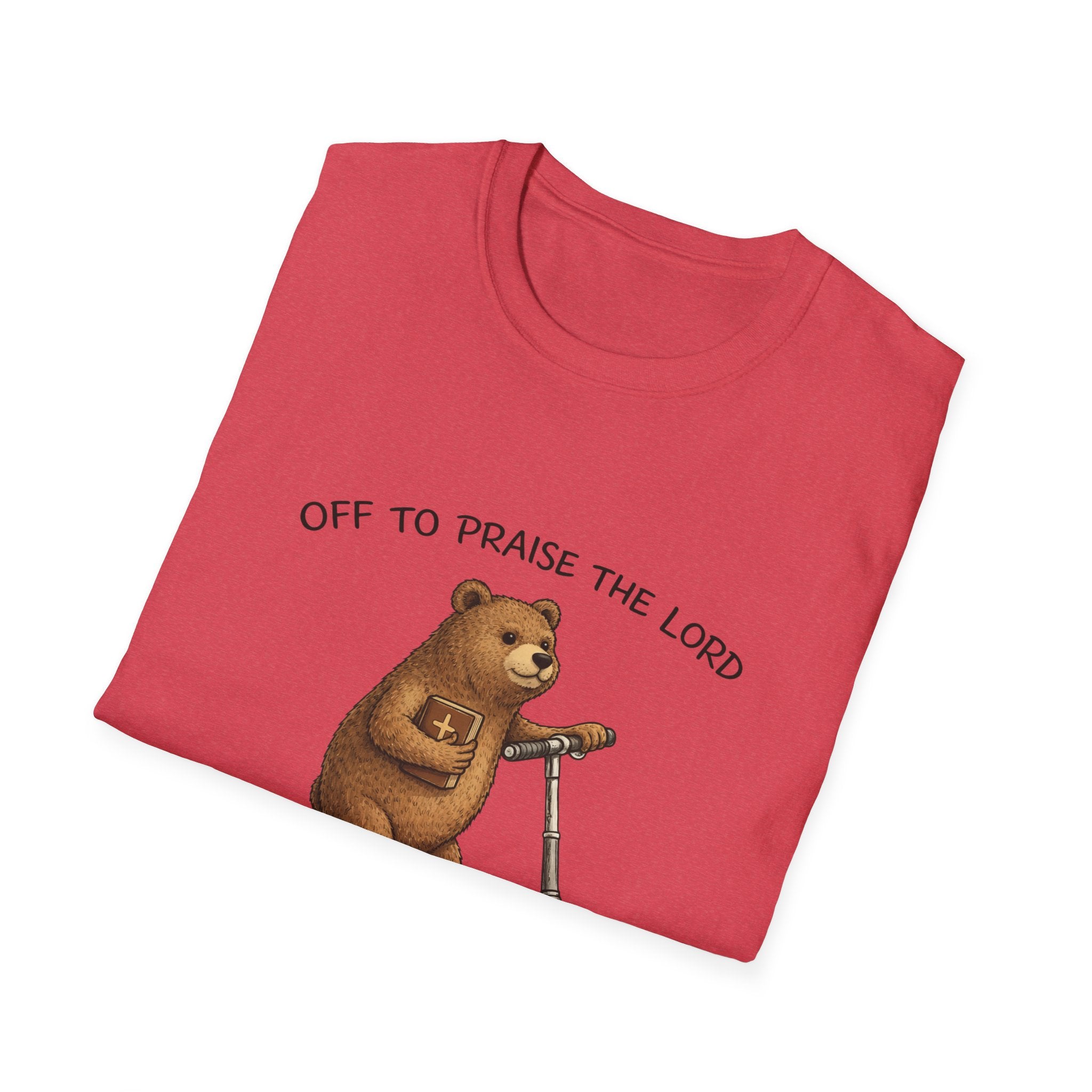 Bear on Scooter T‑Shirt