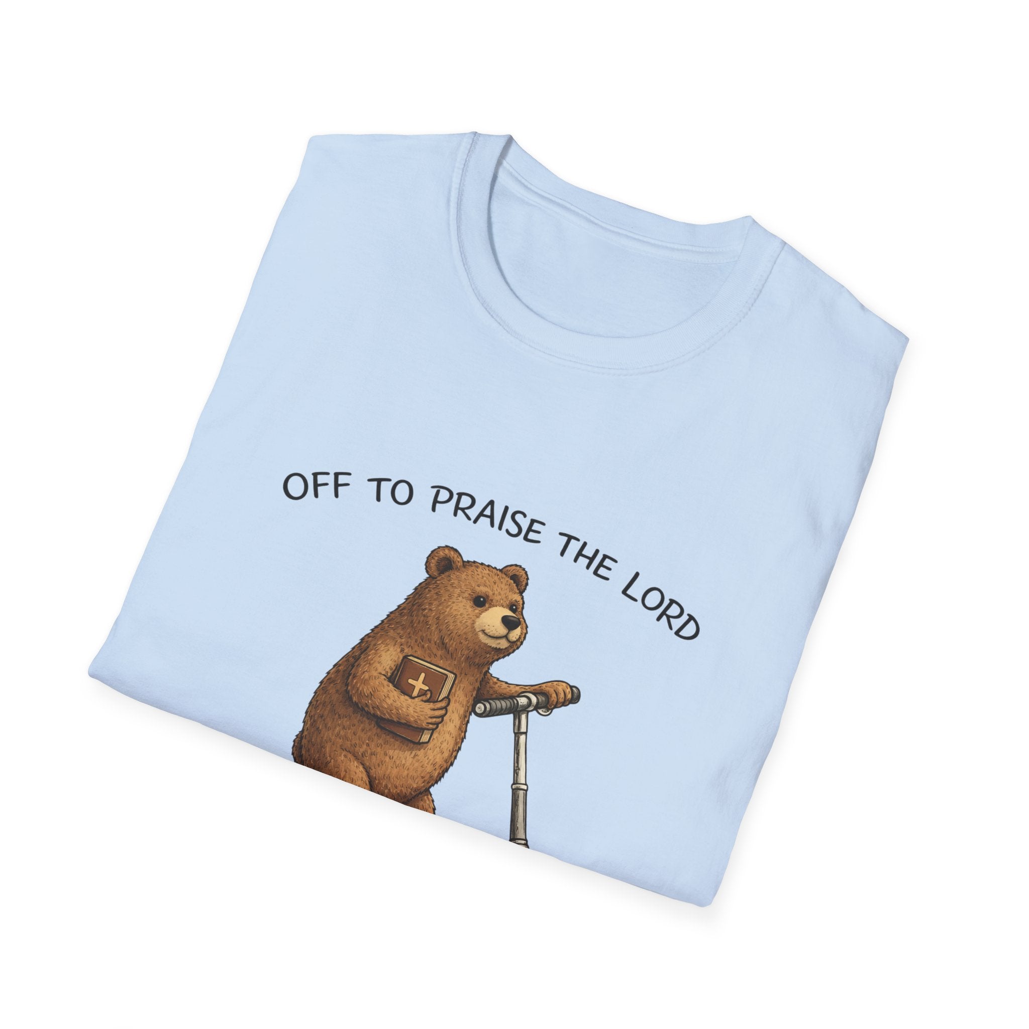 Bear on Scooter T‑Shirt