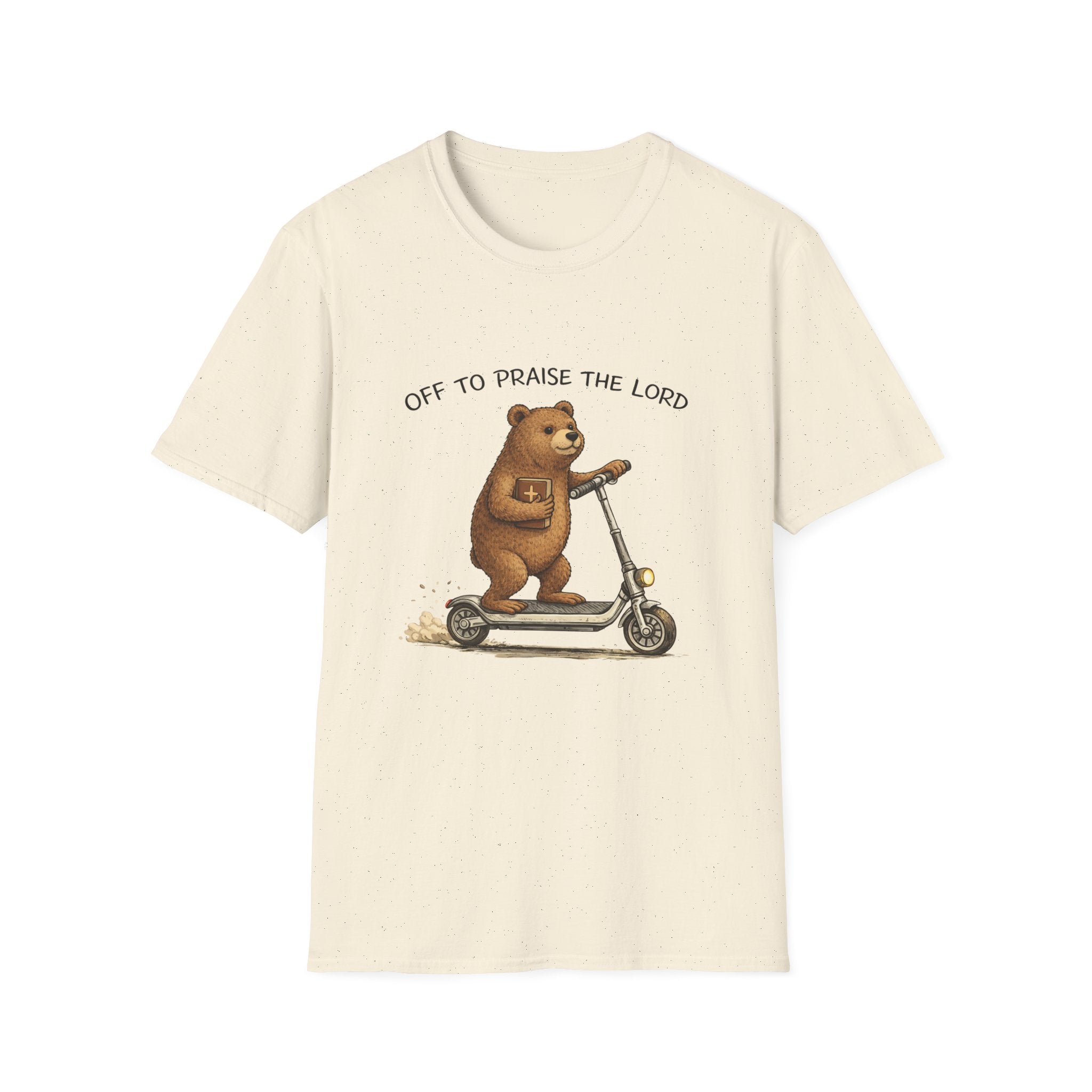 Bear on Scooter T‑Shirt