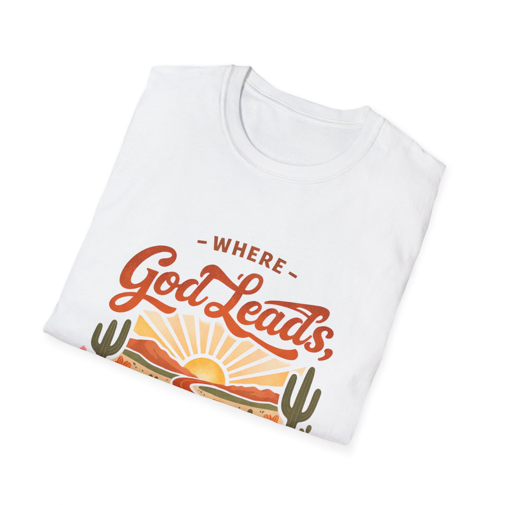 Where God Leads Peace Follows T-Shirt