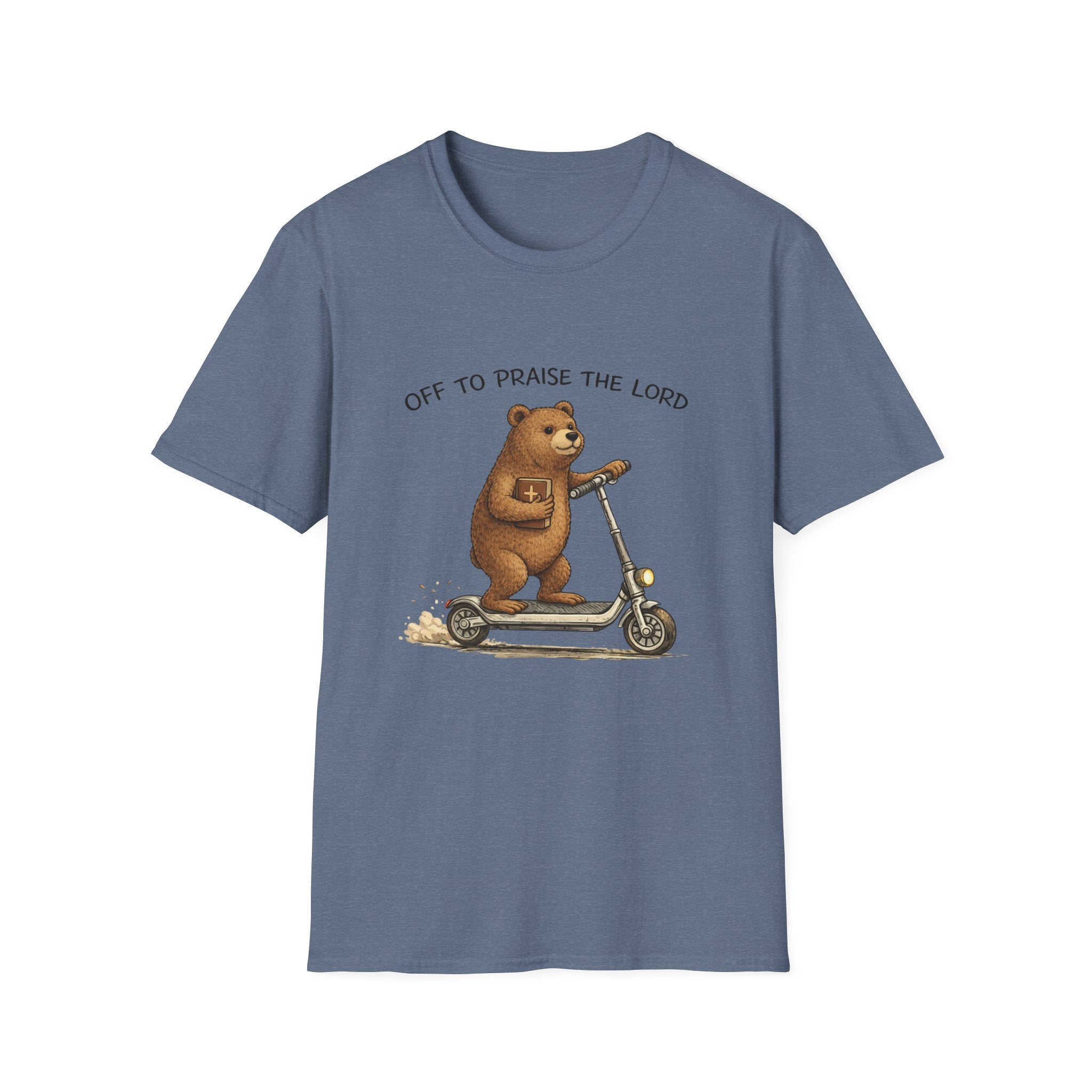 Bear on Scooter T‑Shirt