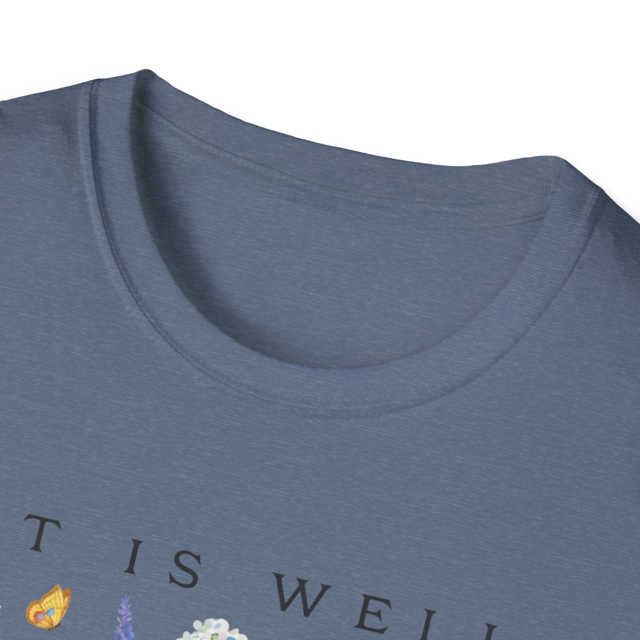 It Is Well With My Soul Floral T-Shirt