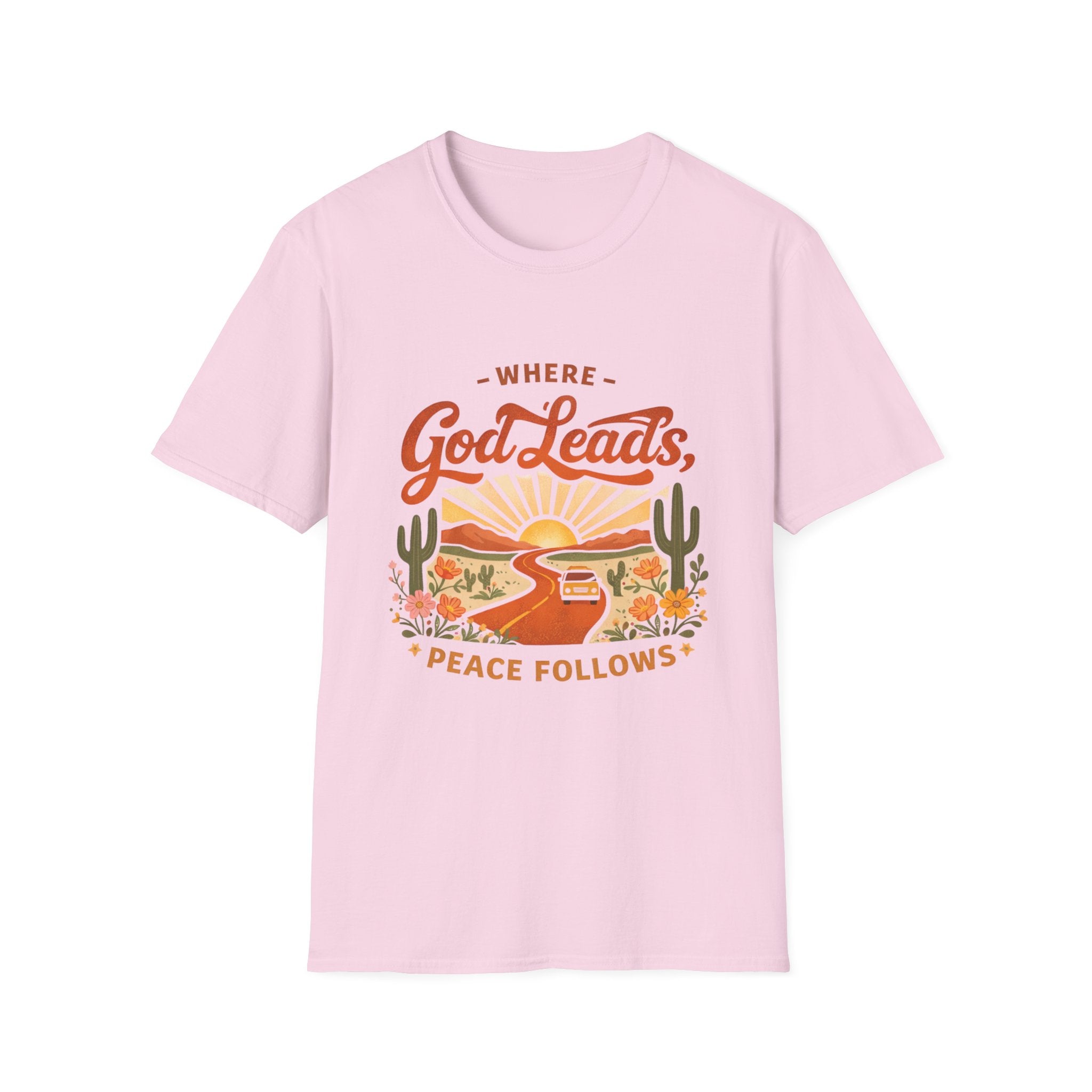 Where God Leads Peace Follows T-Shirt