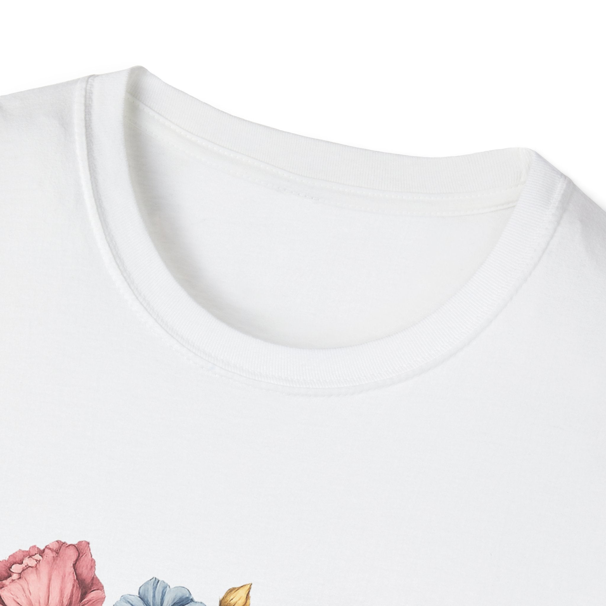 Floral 'In the Waiting God is Working' T-Shirt