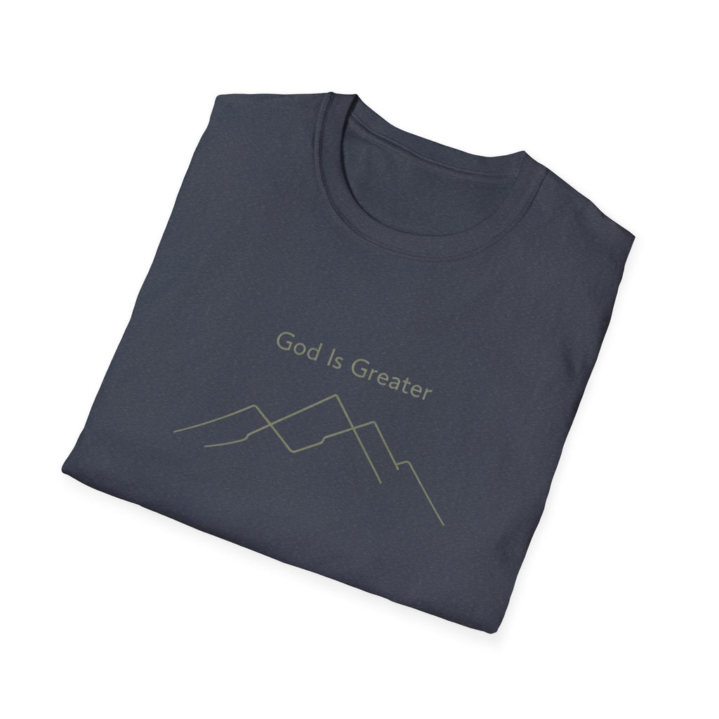 God Is Greater Mountain T-Shirt