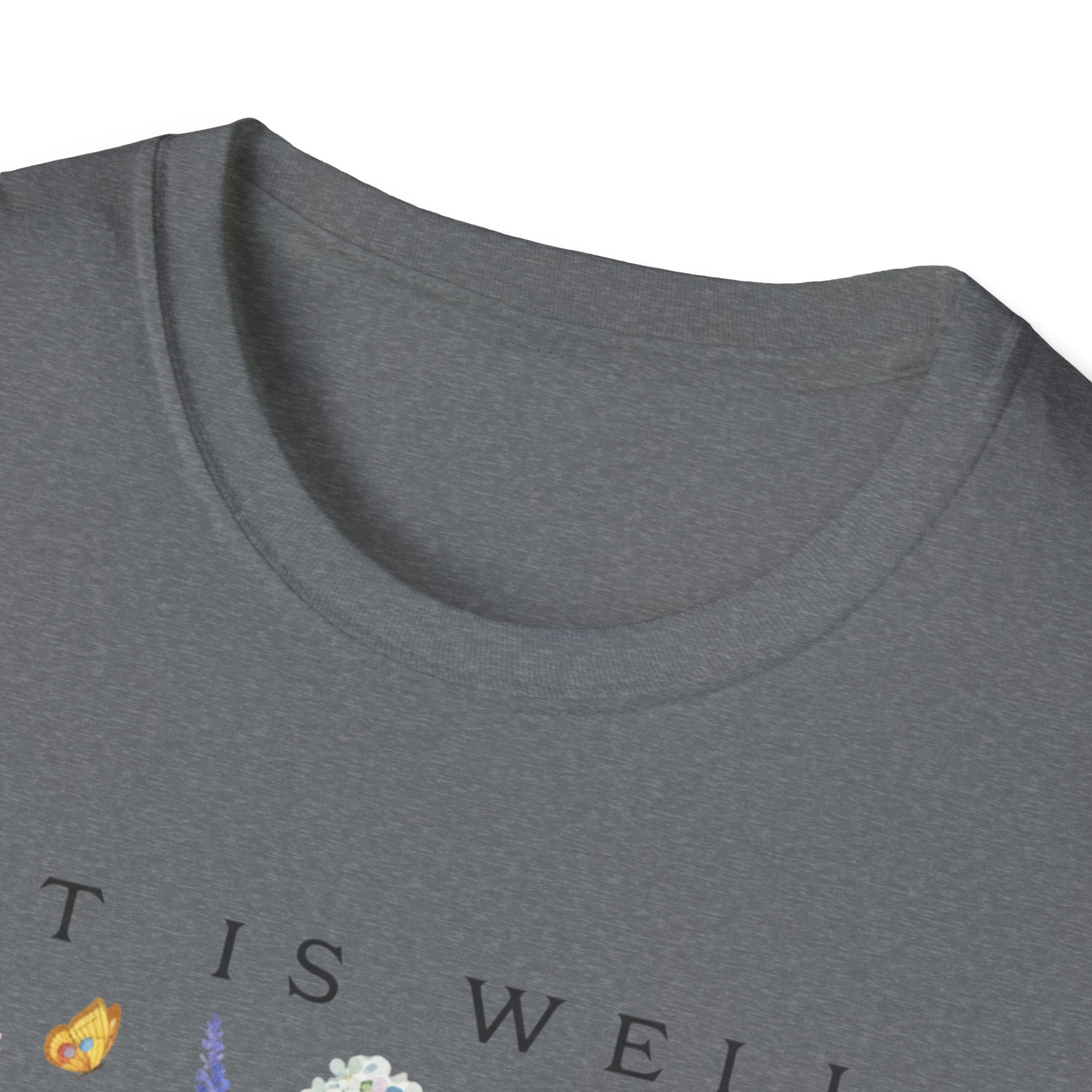 It Is Well With My Soul Floral T-Shirt