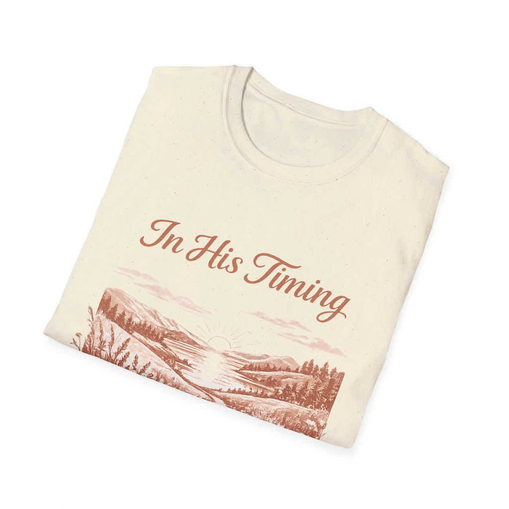 In His Timing T-Shirt