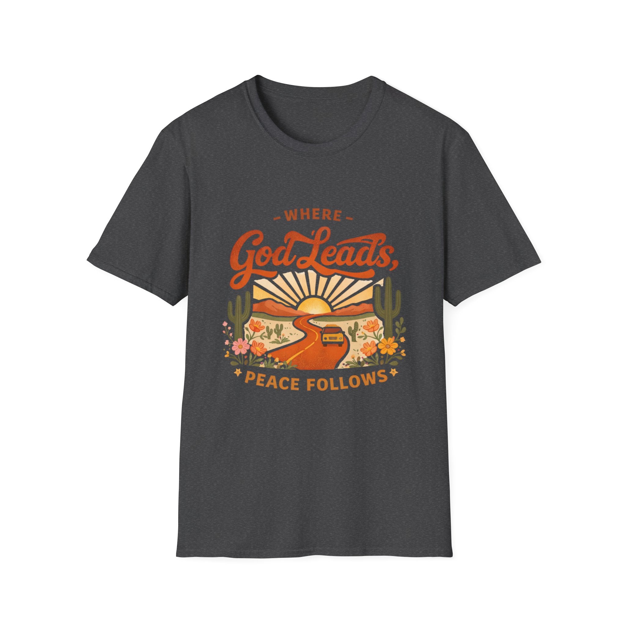 Where God Leads Peace Follows T-Shirt