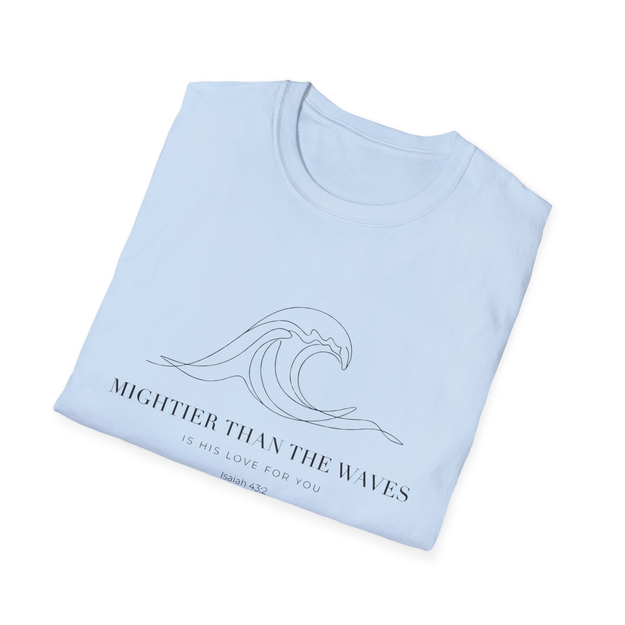 Wave Outline T‑Shirt