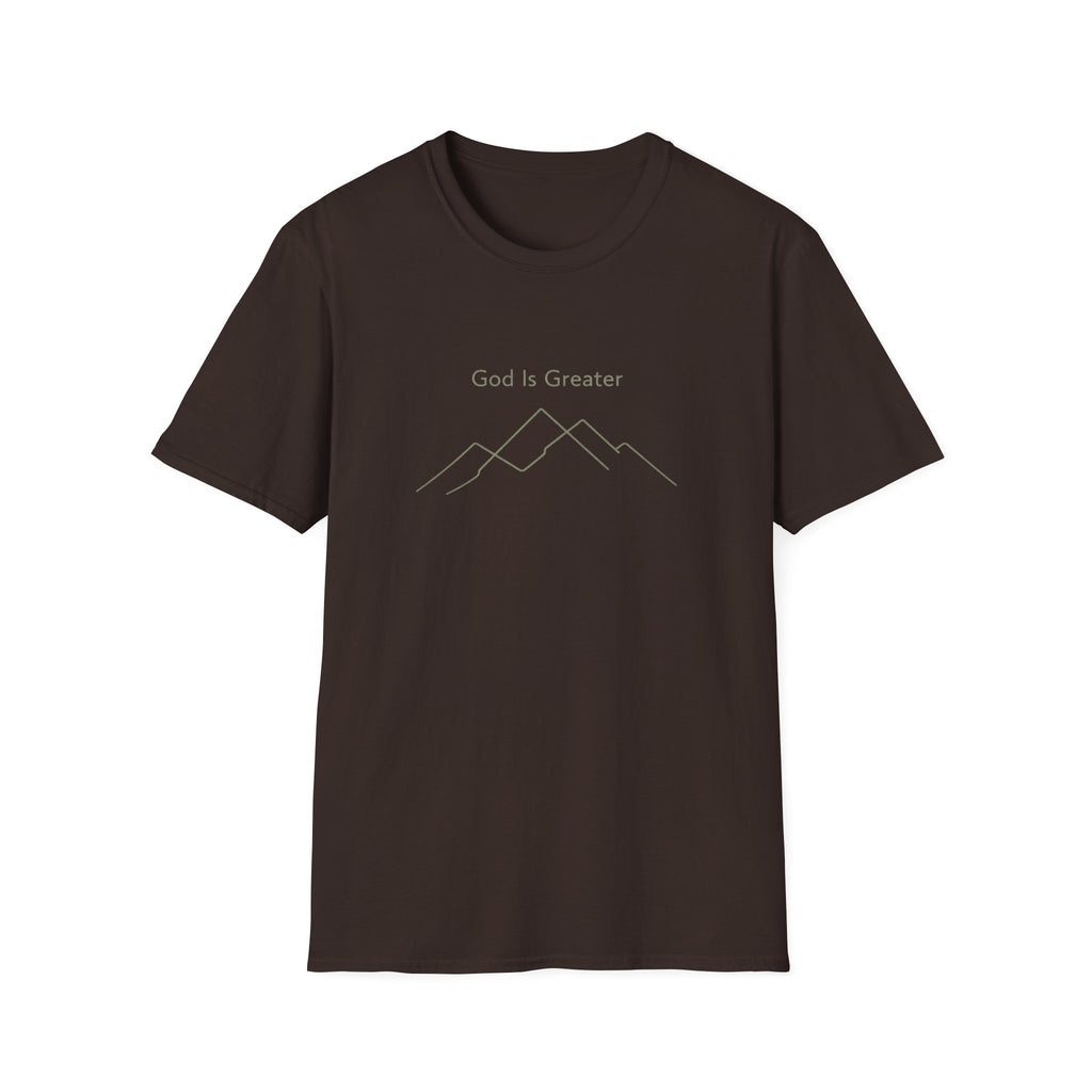 God Is Greater Mountain T-Shirt