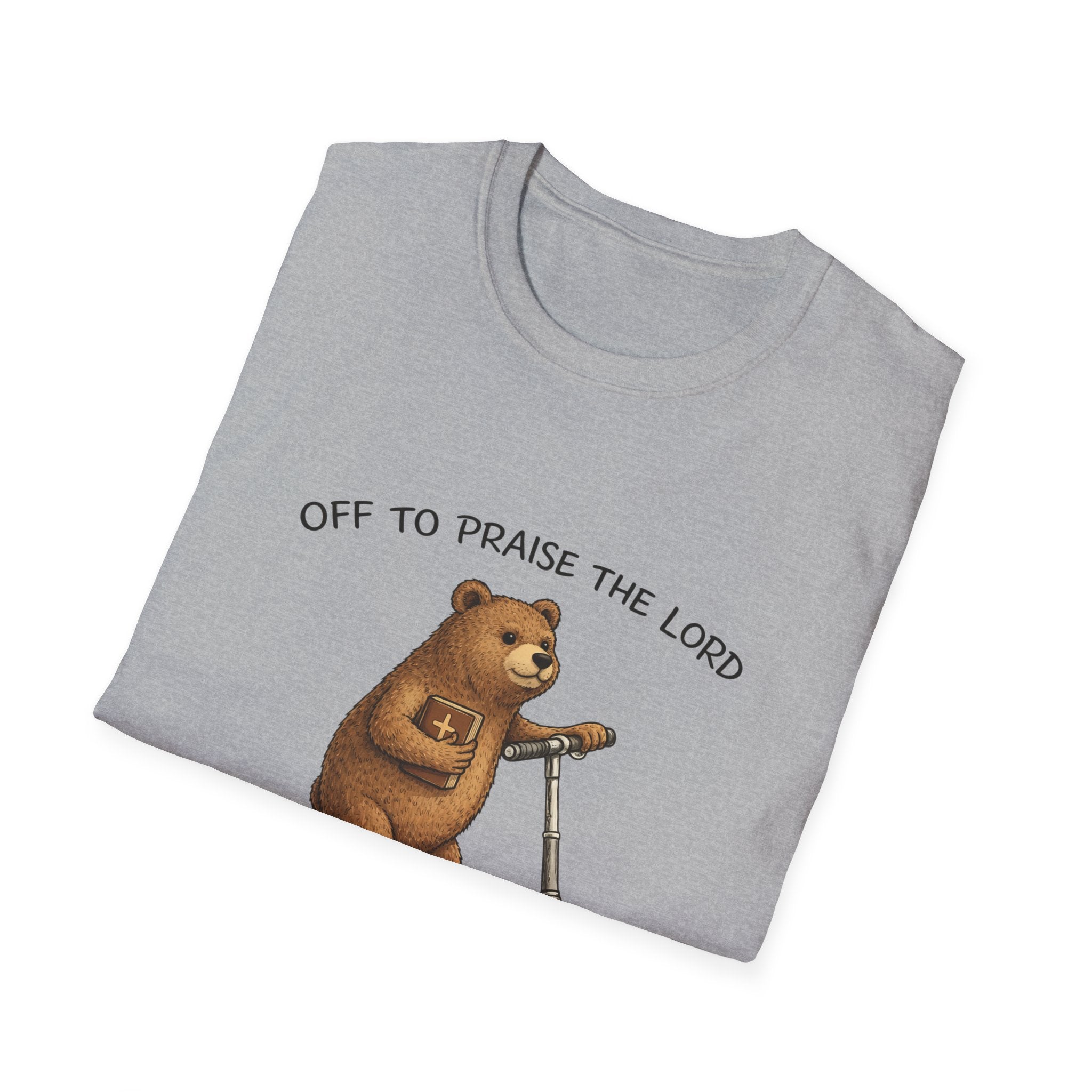 Bear on Scooter T‑Shirt