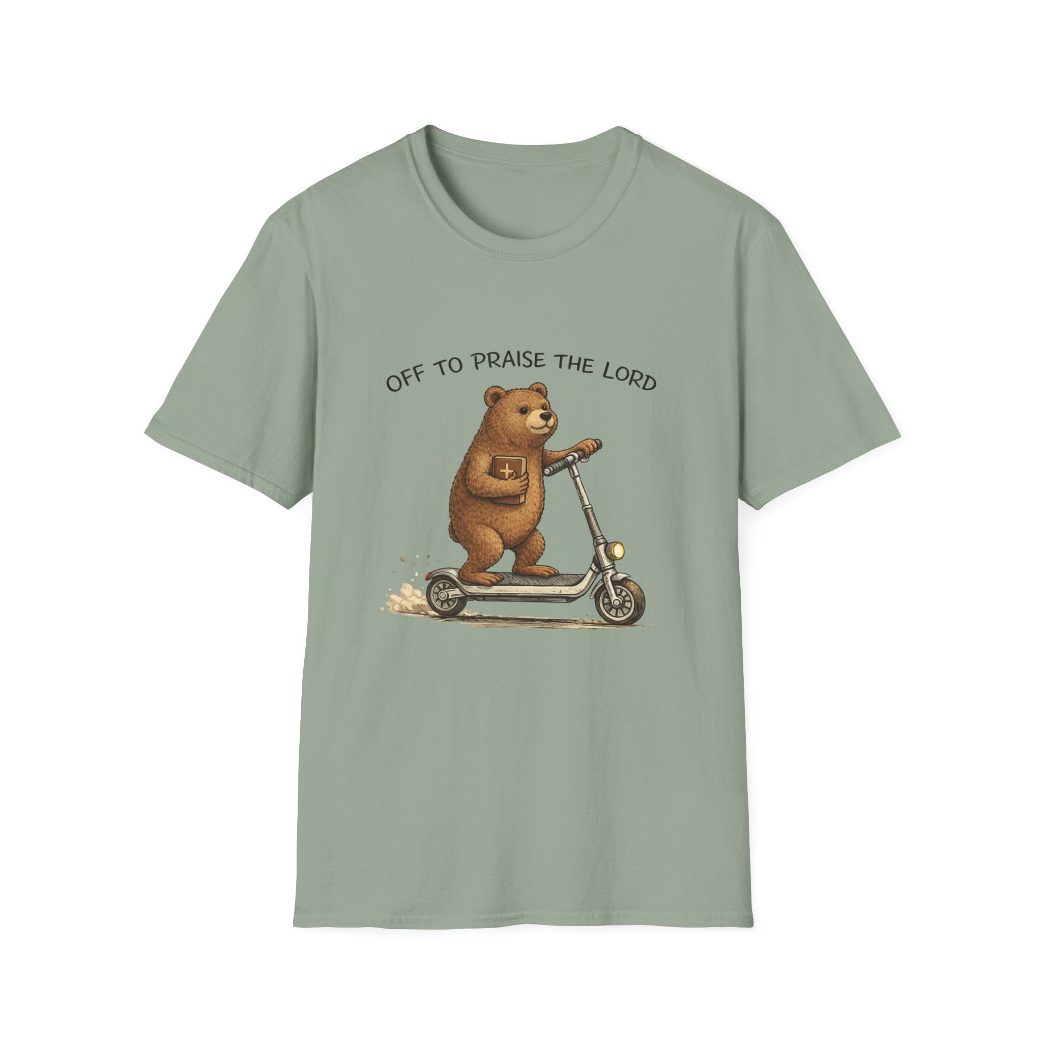 Bear on Scooter T‑Shirt