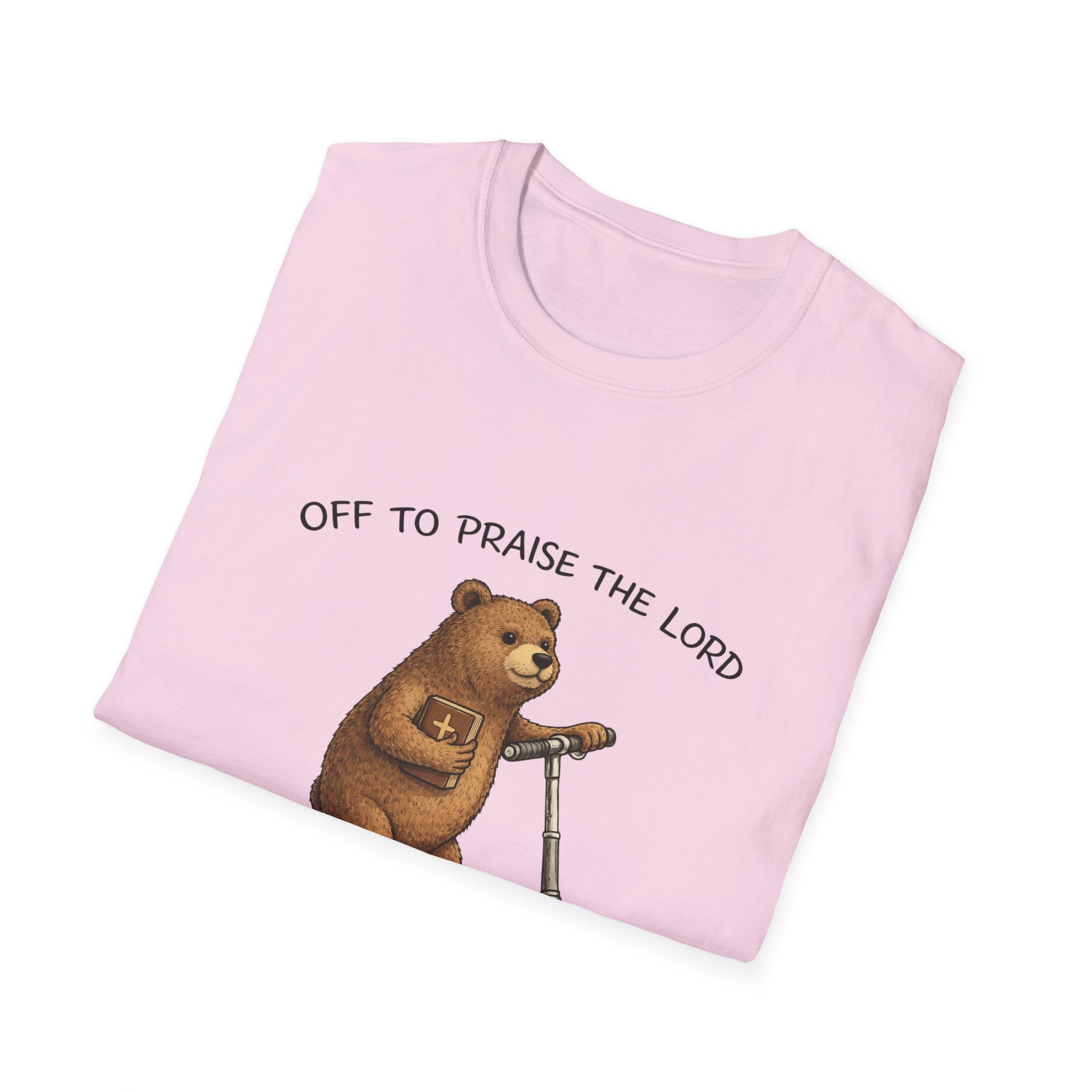 Bear on Scooter T‑Shirt