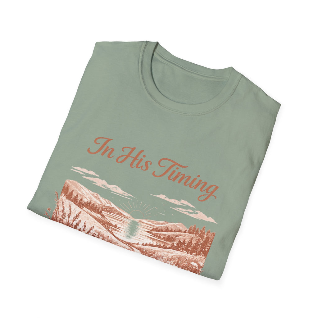 In His Timing T-Shirt