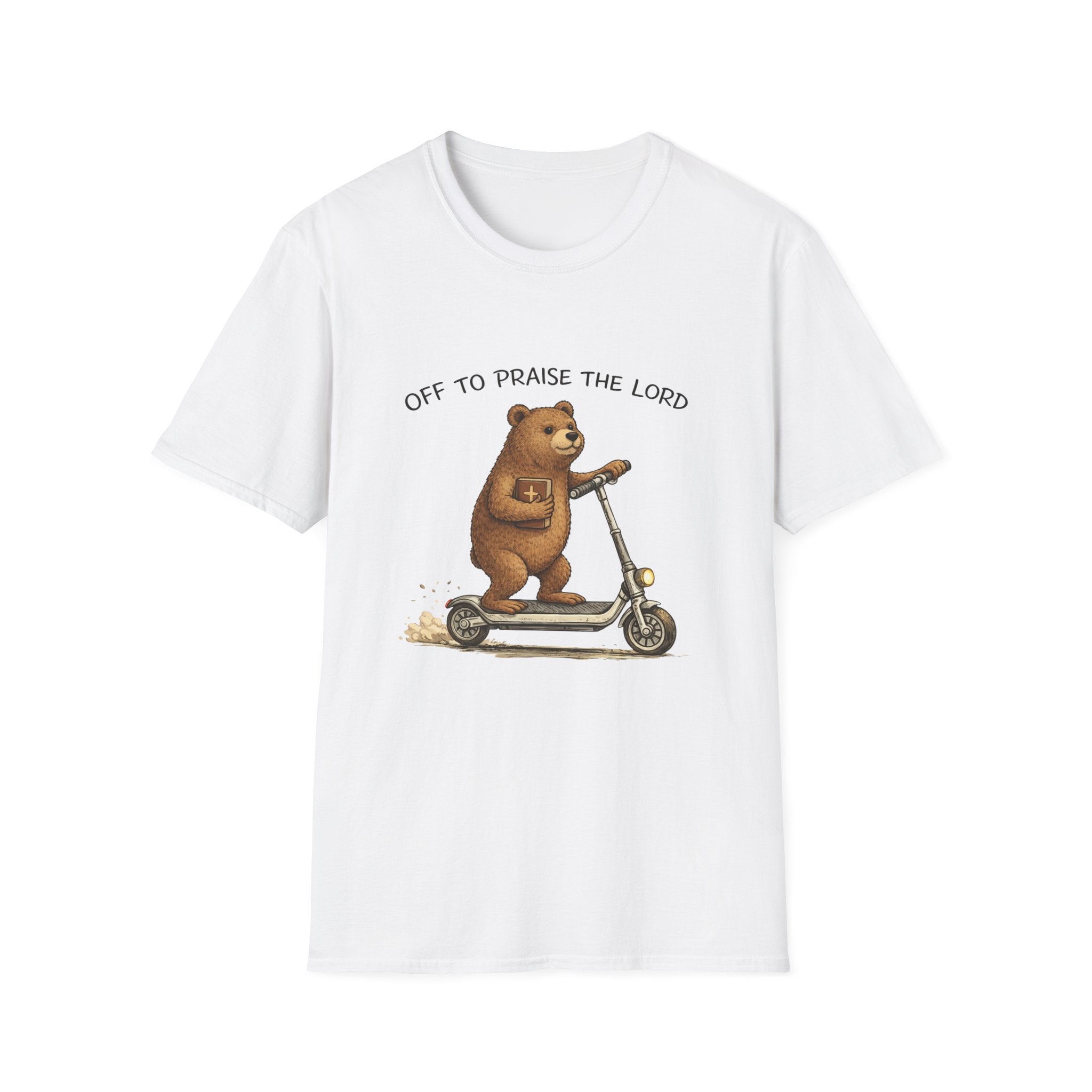 Bear on Scooter T‑Shirt