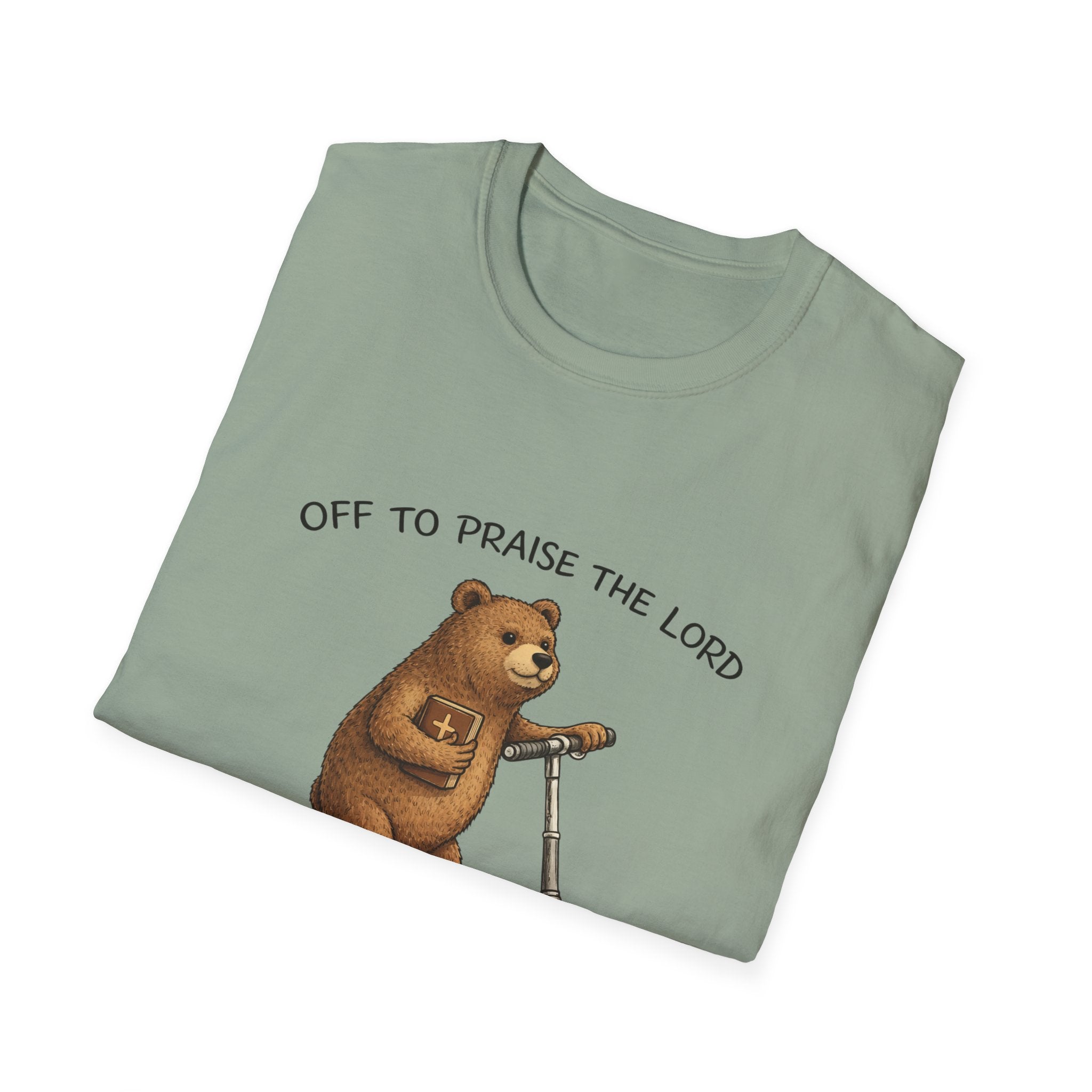 Bear on Scooter T‑Shirt