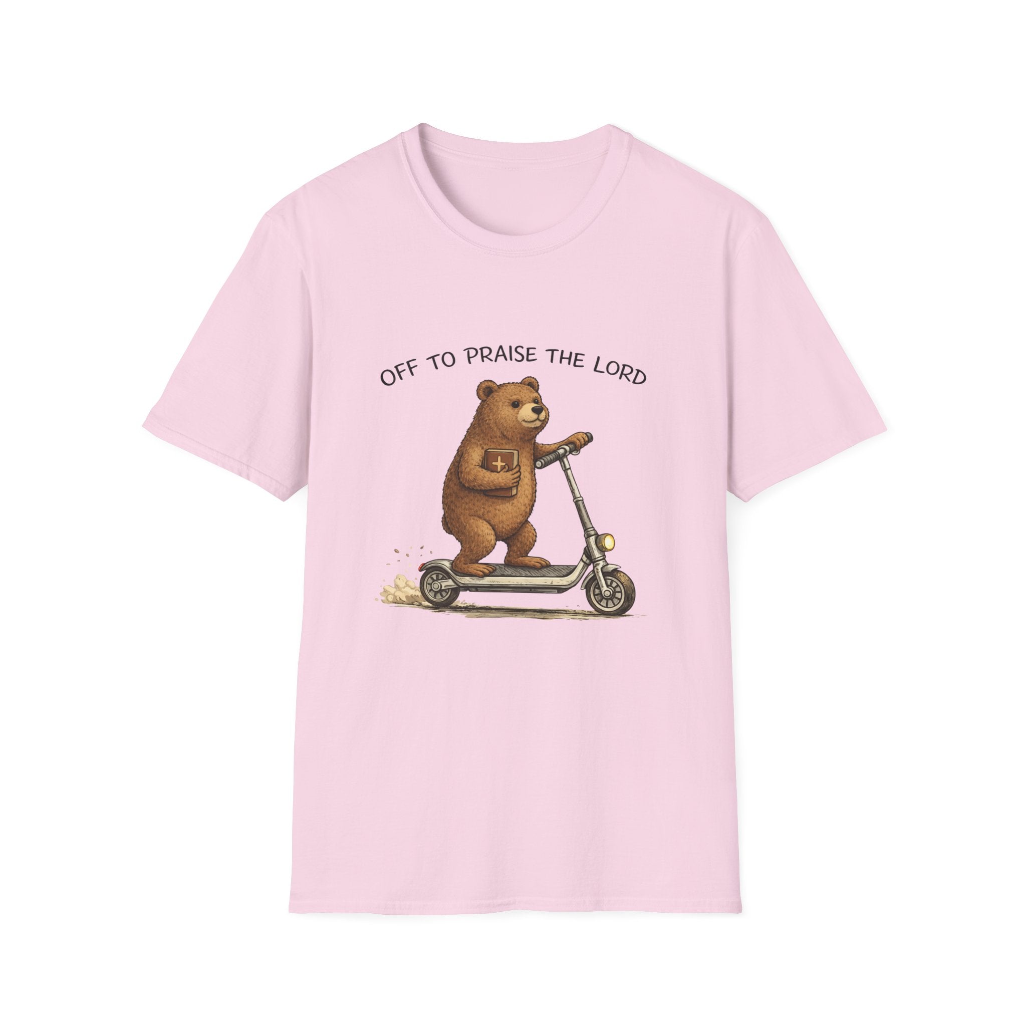 Bear on Scooter T‑Shirt