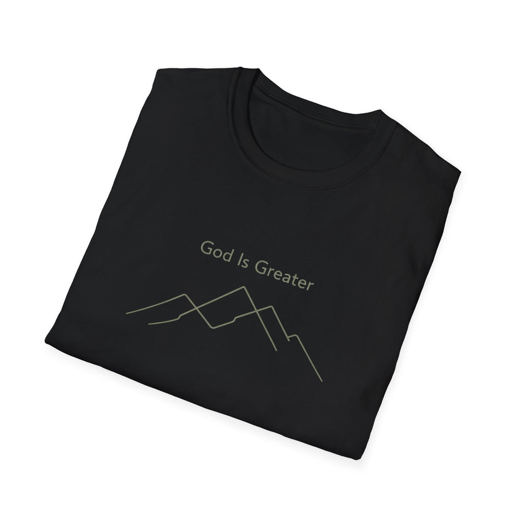 God Is Greater Mountain T-Shirt