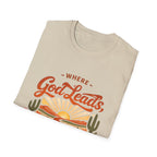 Where God Leads Peace Follows T-Shirt