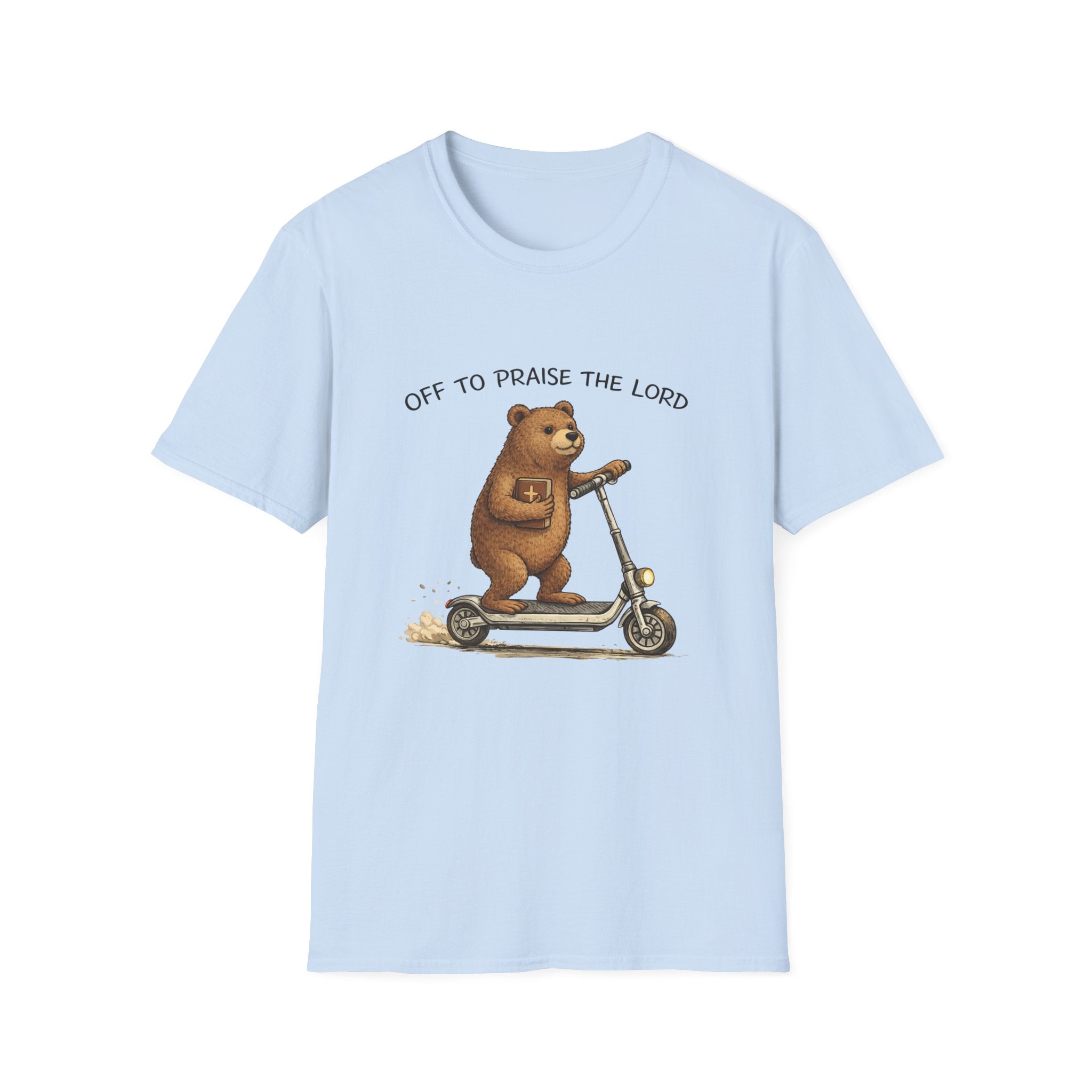 Bear on Scooter T‑Shirt