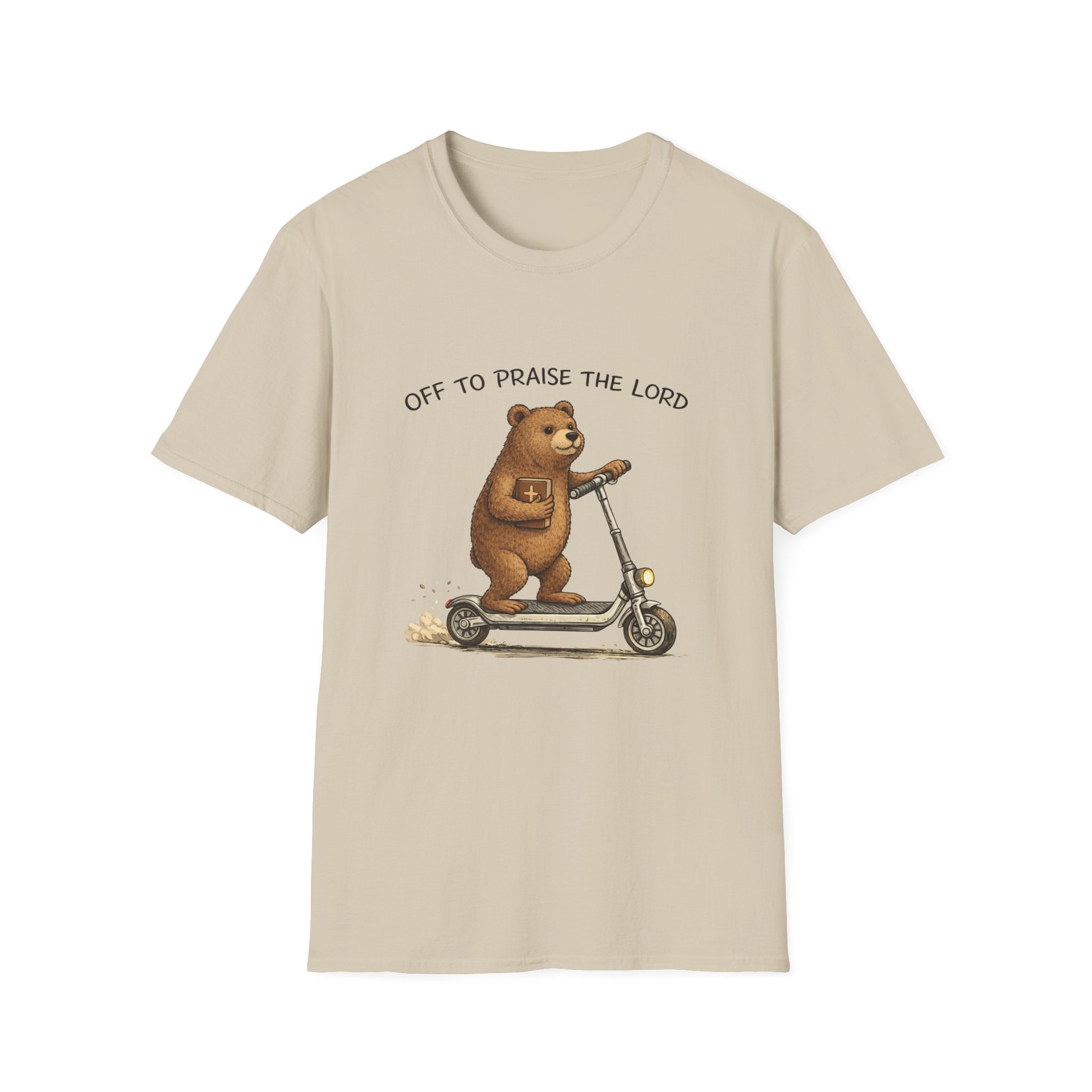 Bear on Scooter T‑Shirt