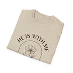He Is With Me Floral T-Shirt