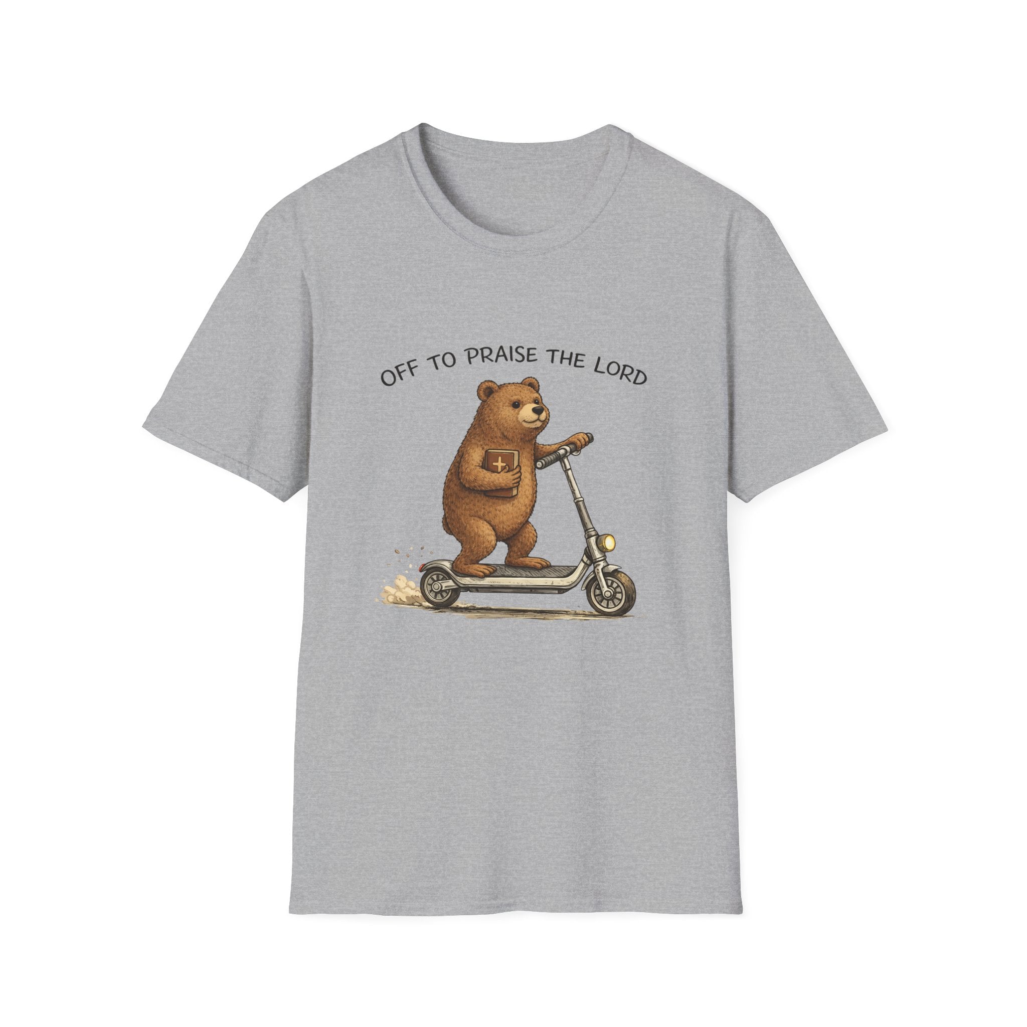Bear on Scooter T‑Shirt