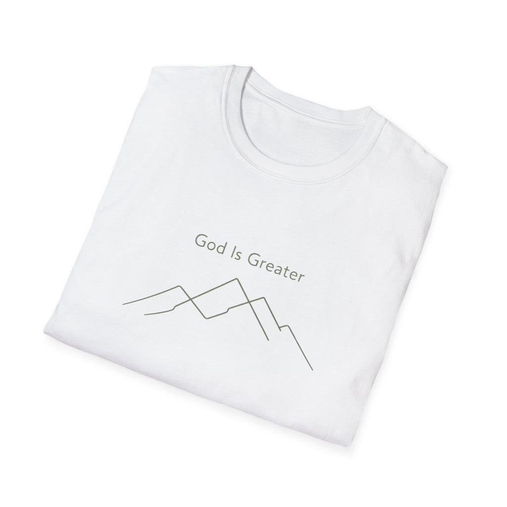 God Is Greater Mountain T-Shirt