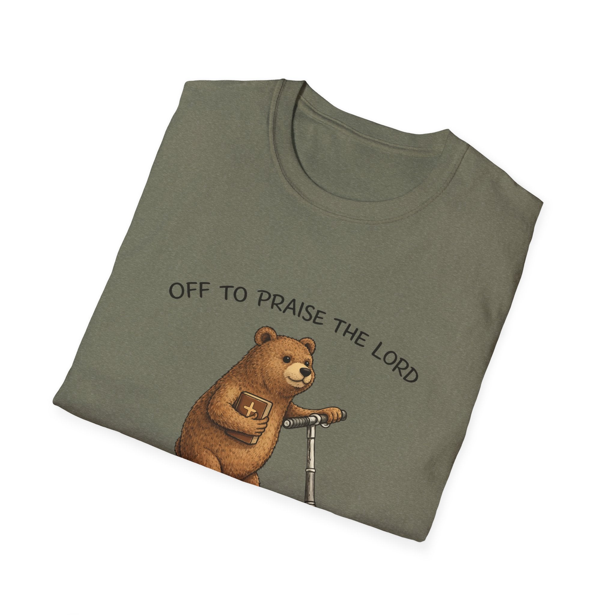 Bear on Scooter T‑Shirt