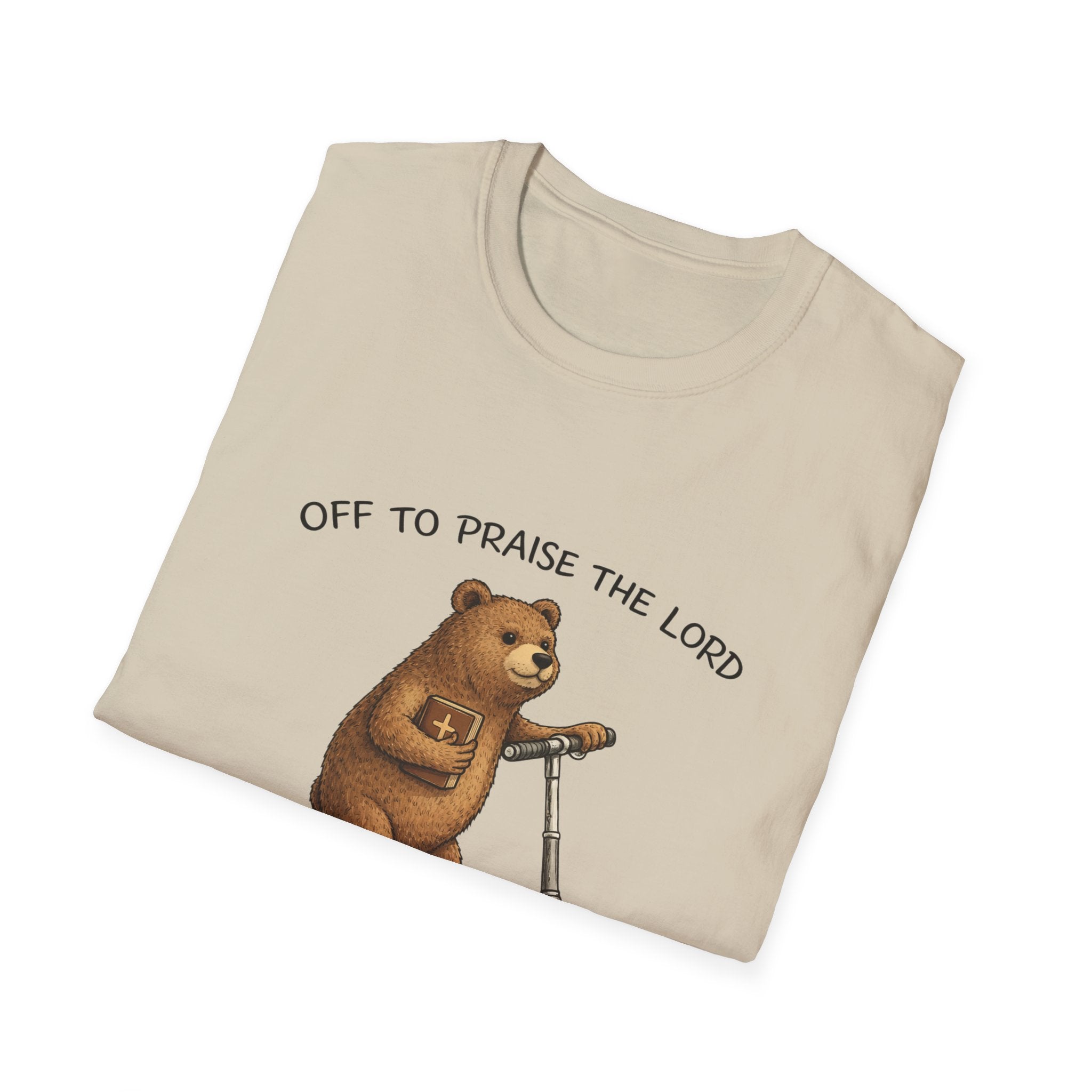 Bear on Scooter T‑Shirt