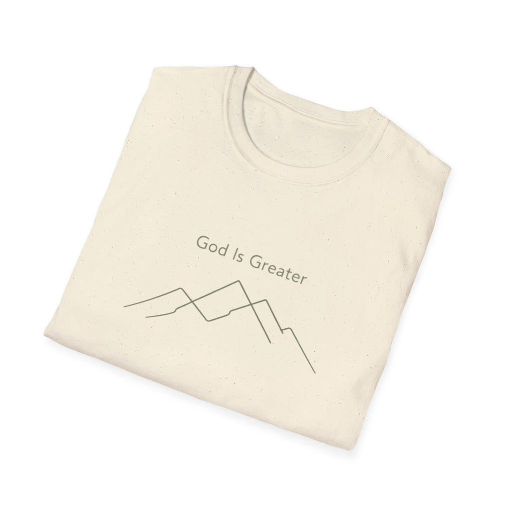 God Is Greater Mountain T-Shirt