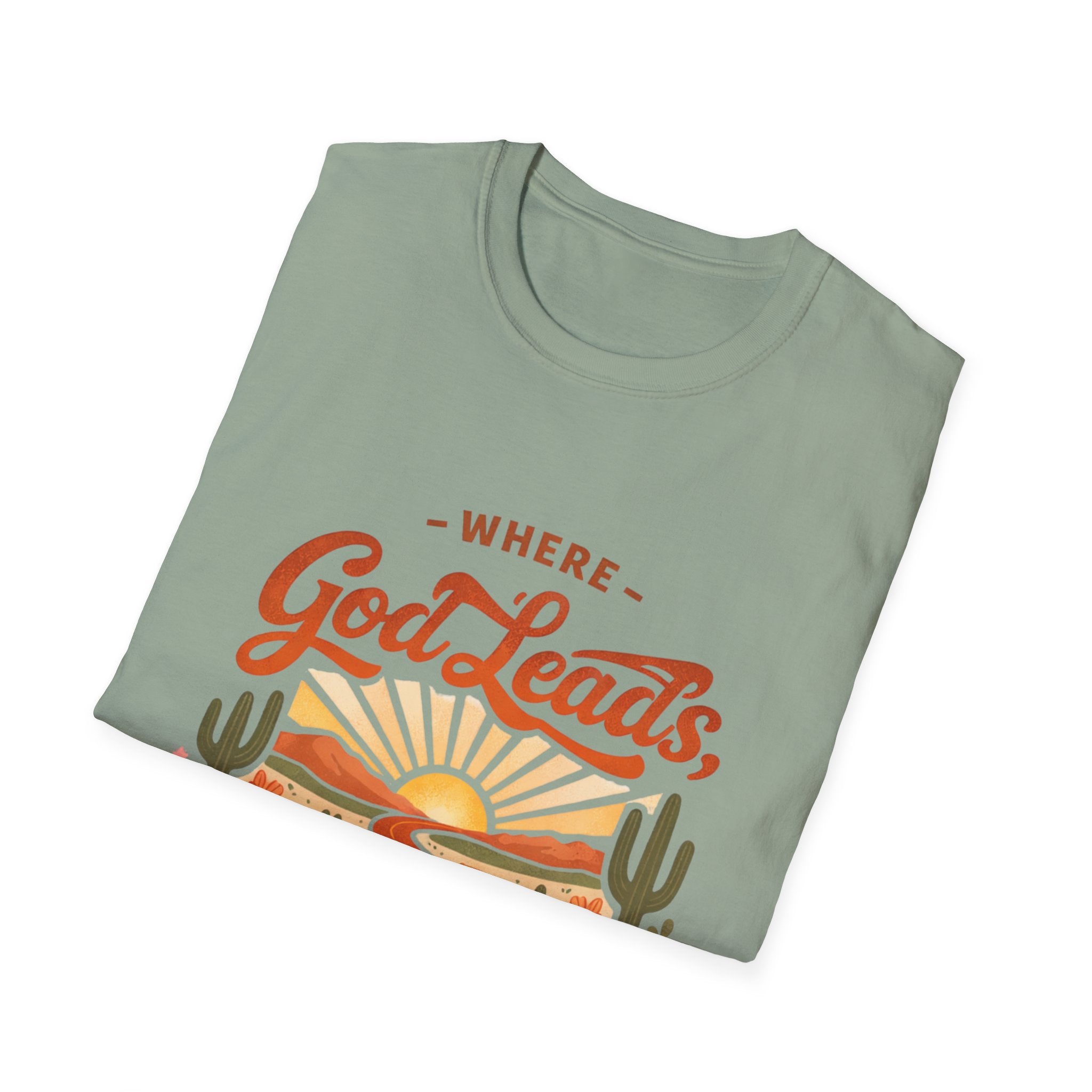 Where God Leads Peace Follows T-Shirt