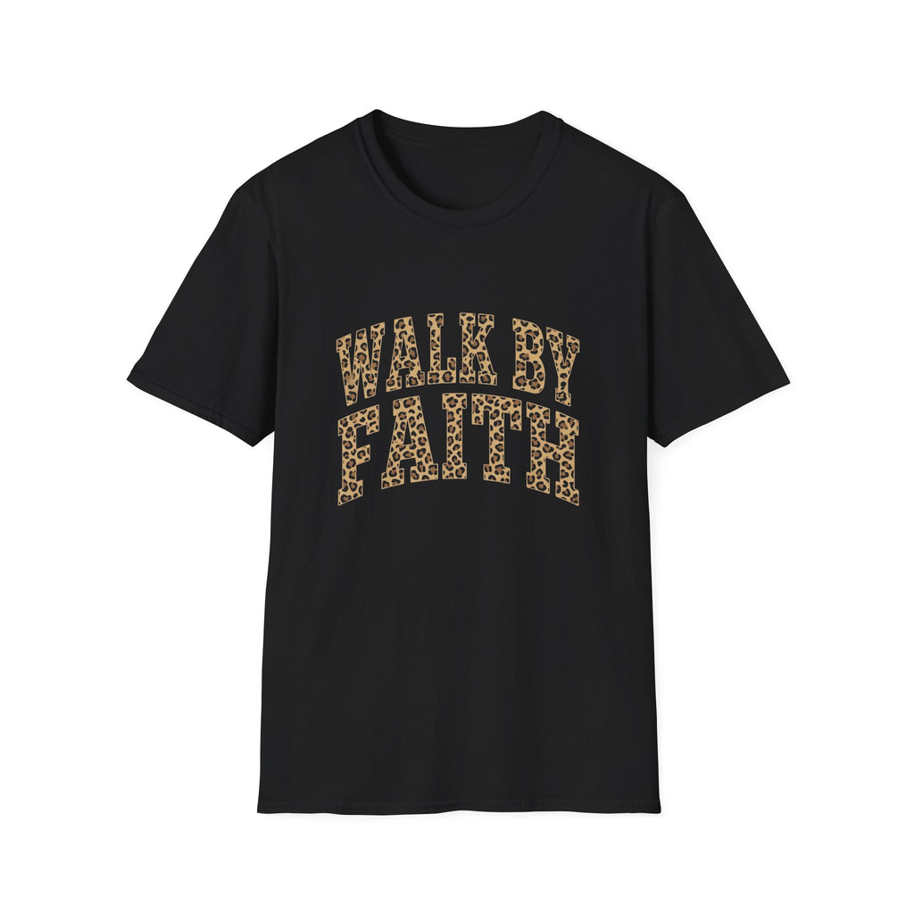 Walk By Faith Leopard T-Shirt