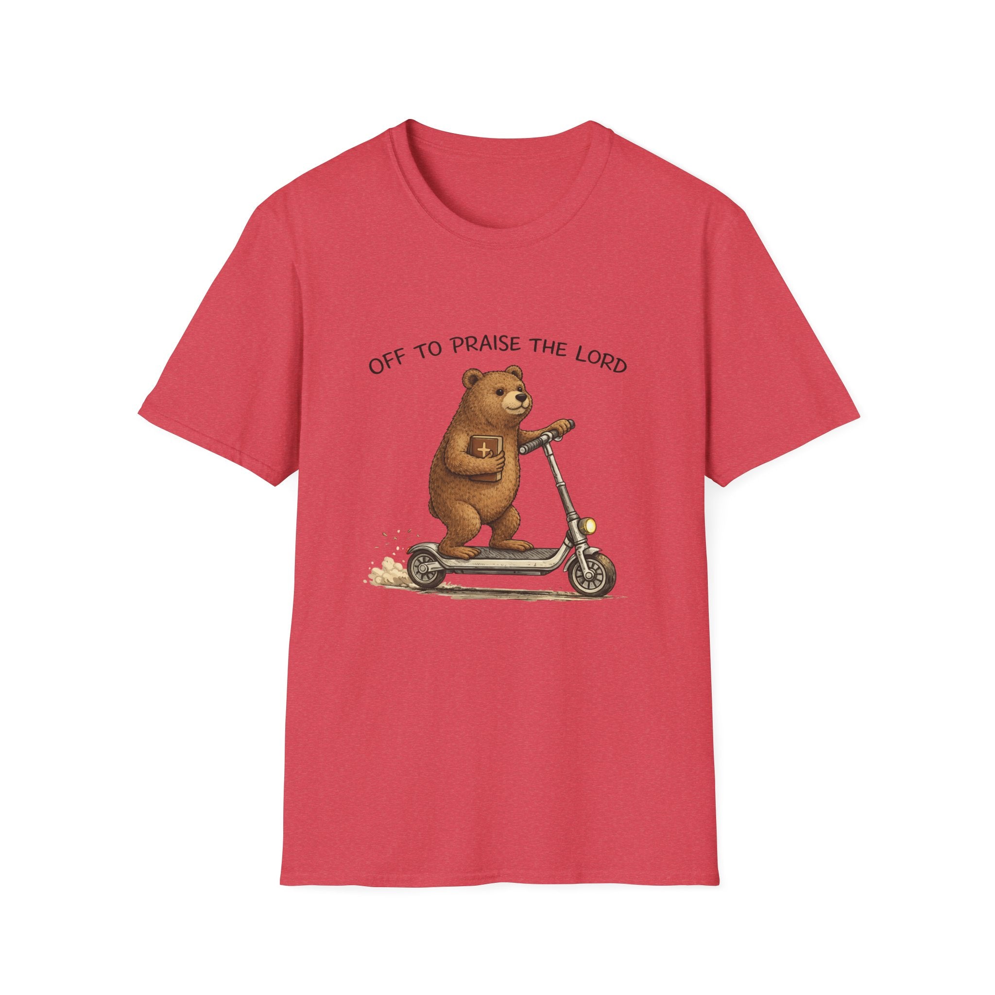 Bear on Scooter T‑Shirt