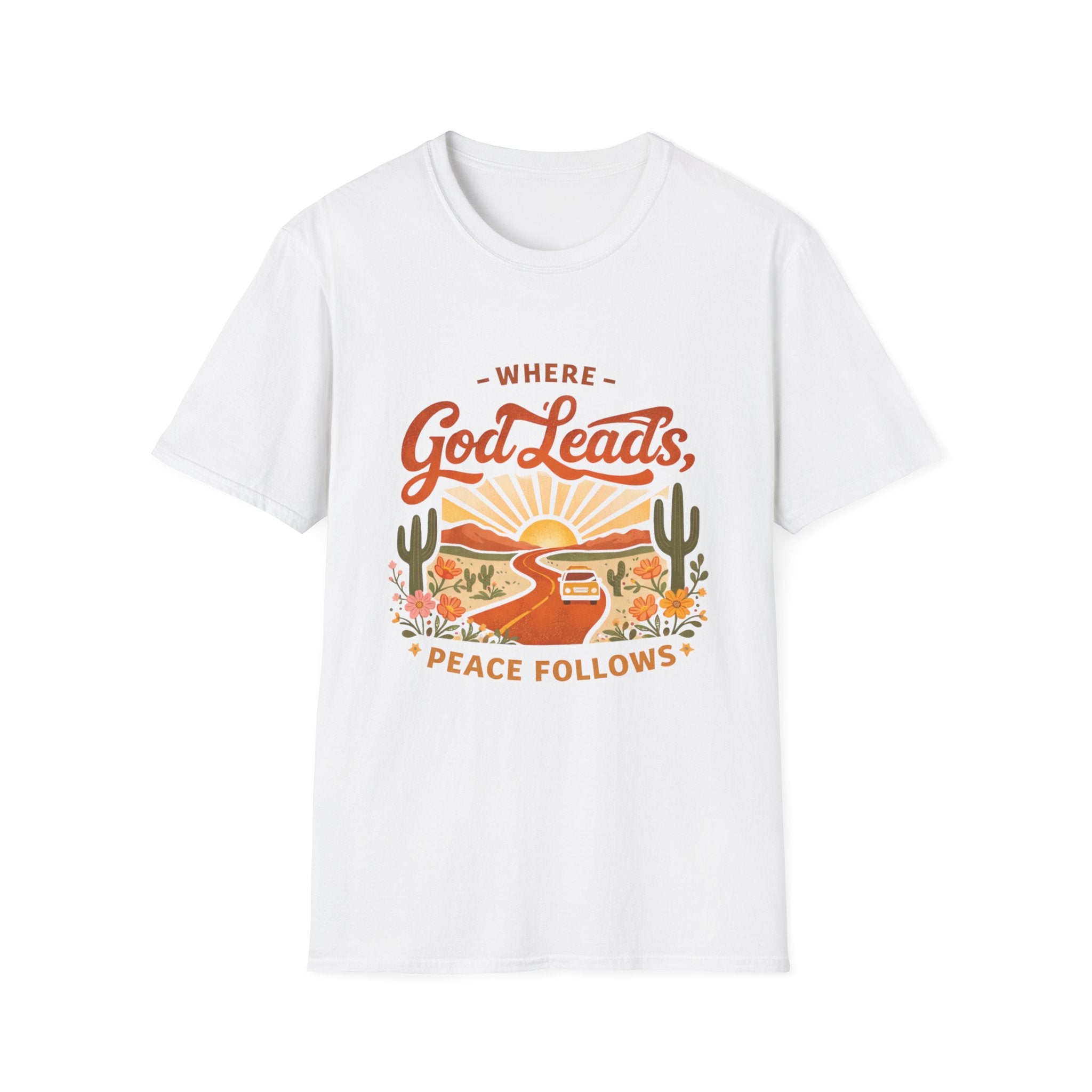 Where God Leads Peace Follows T-Shirt