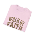 Walk By Faith Leopard T-Shirt