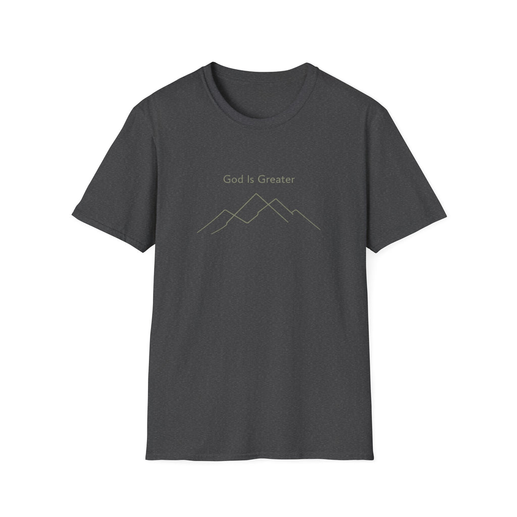 God Is Greater Mountain T-Shirt