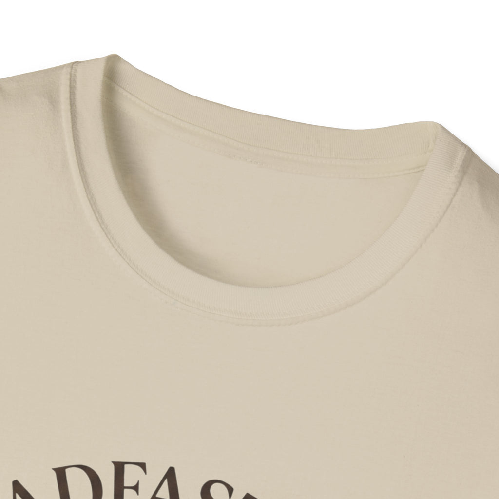 "Steadfast Love" Minimal Floral Arch Tee