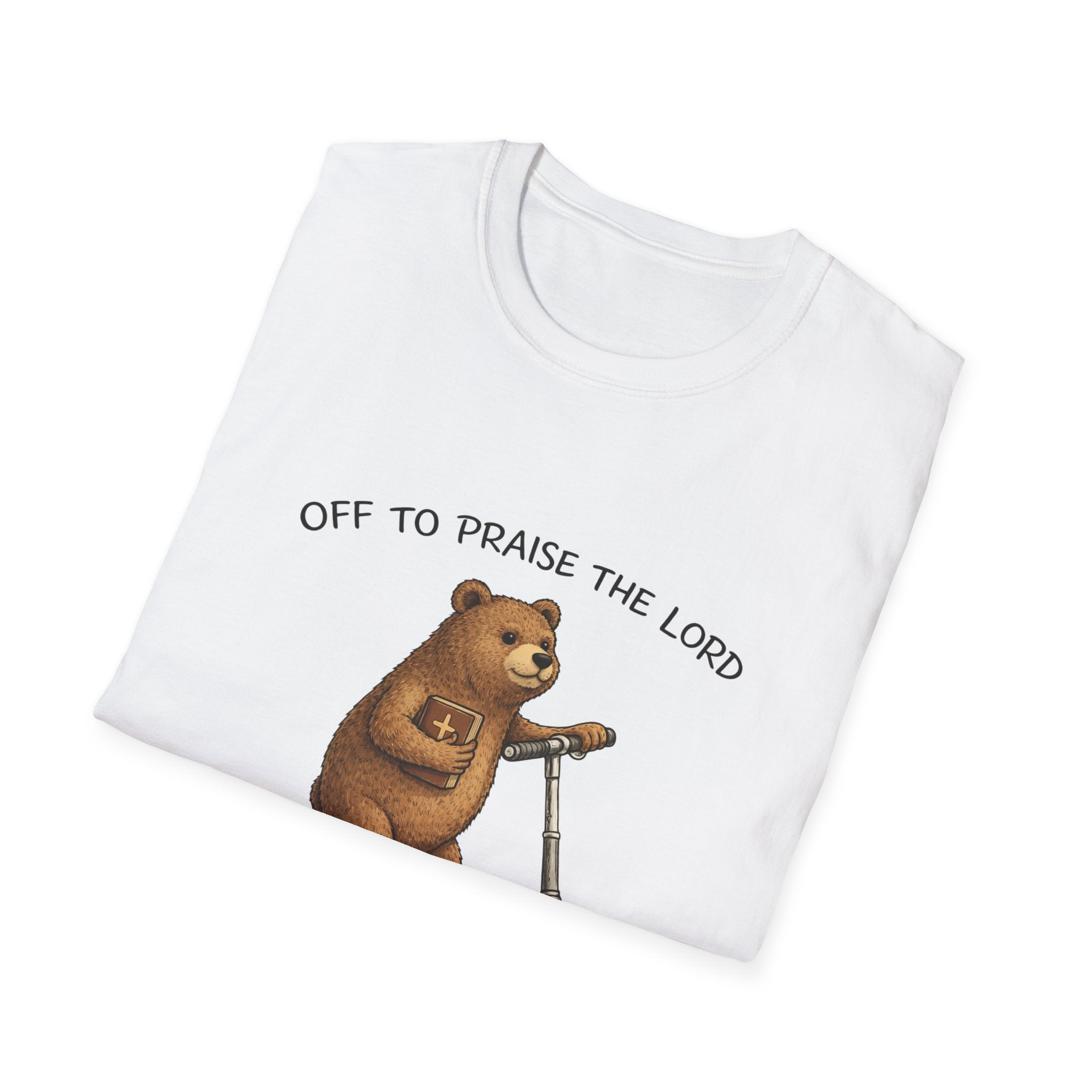 Bear on Scooter T‑Shirt