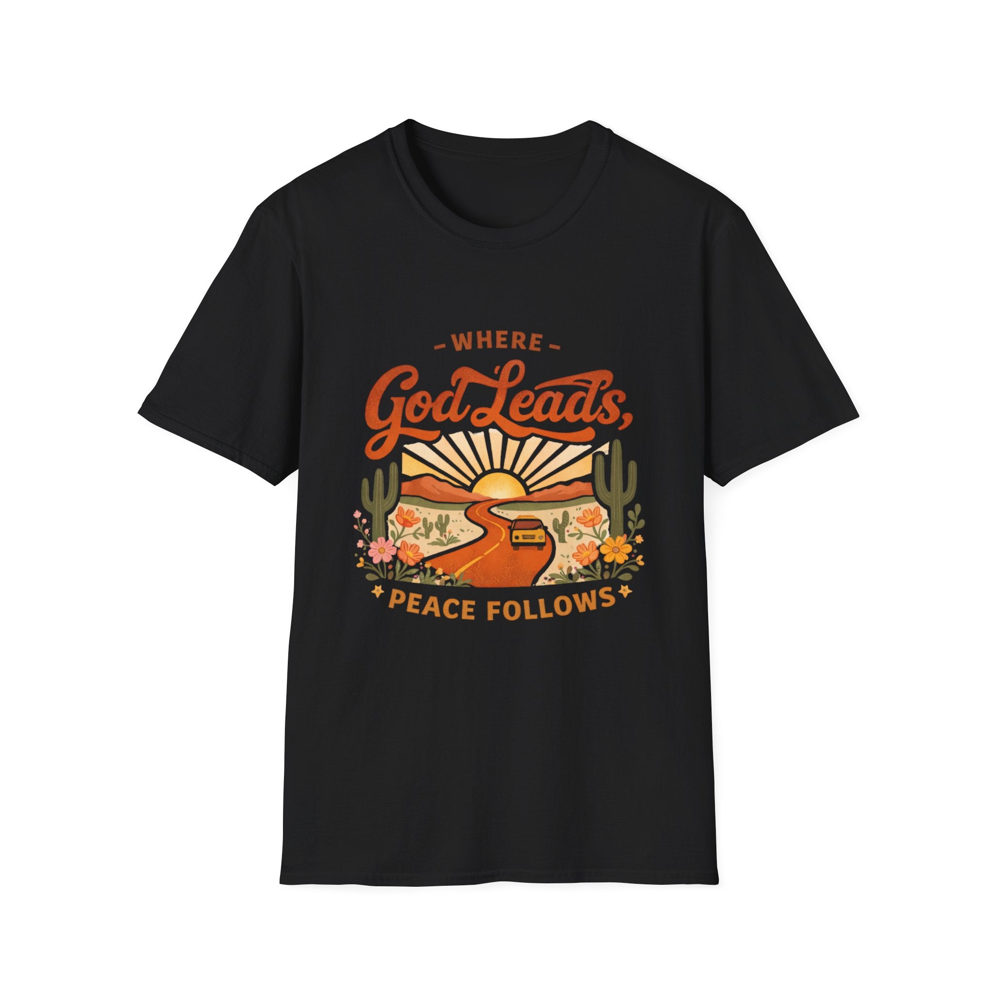 Where God Leads Peace Follows T-Shirt