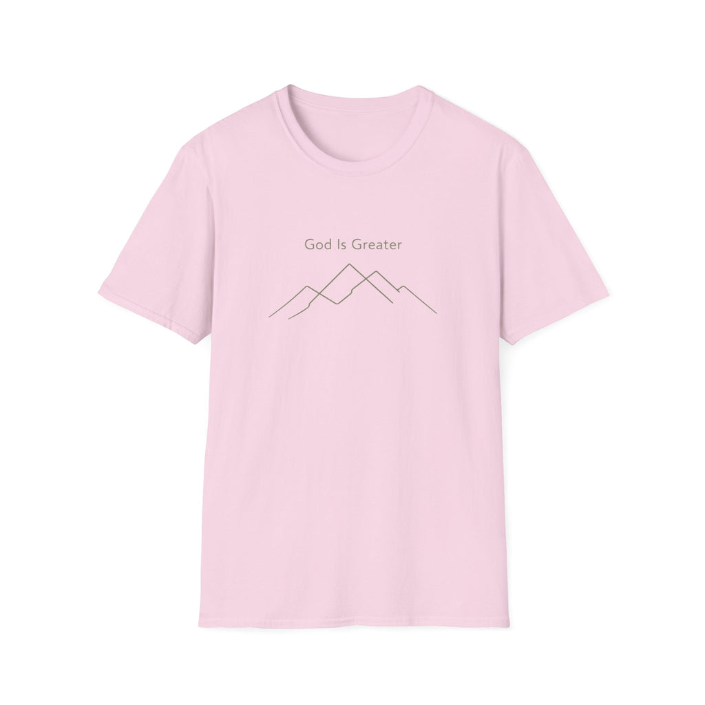 God Is Greater Mountain T-Shirt