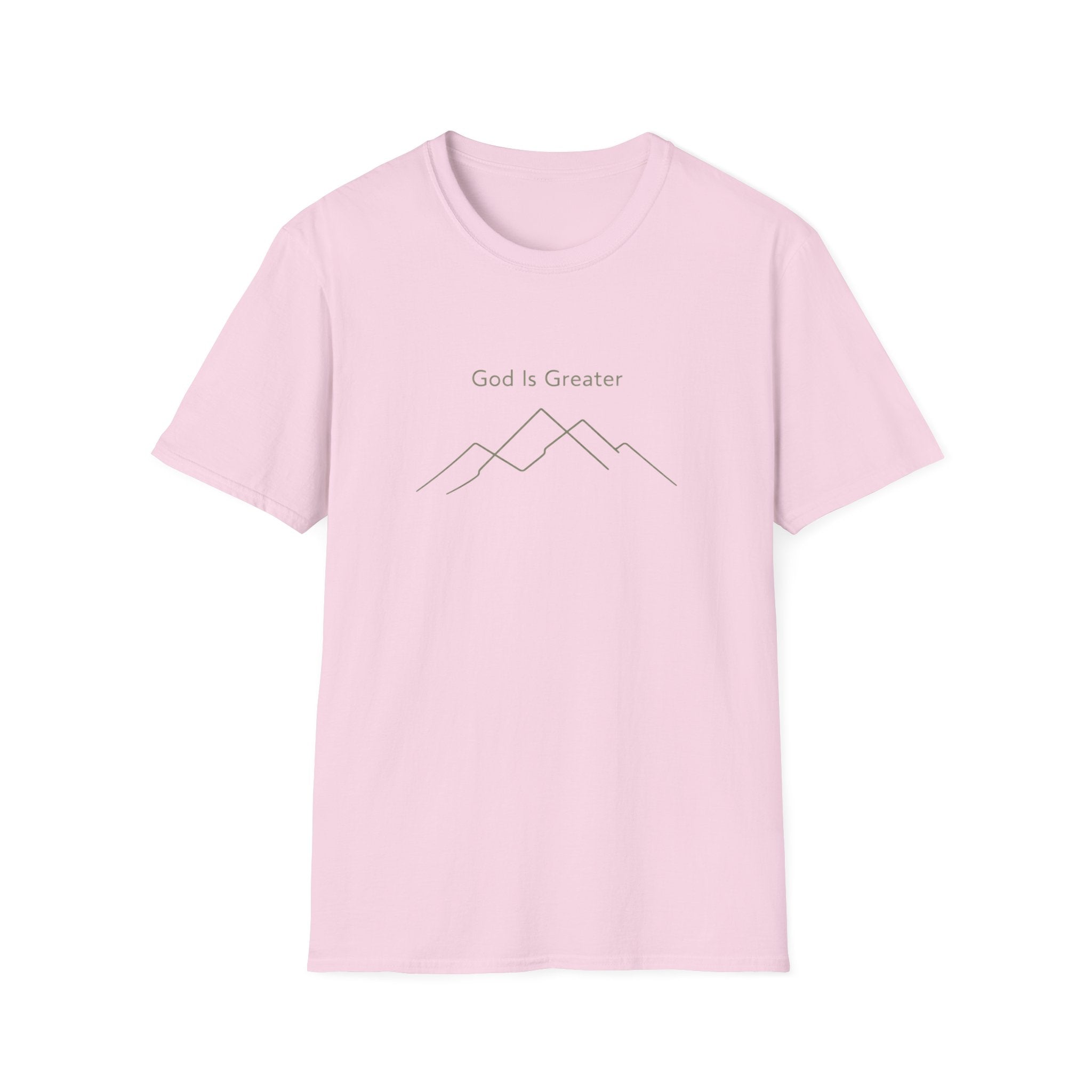 God Is Greater Mountain T-Shirt
