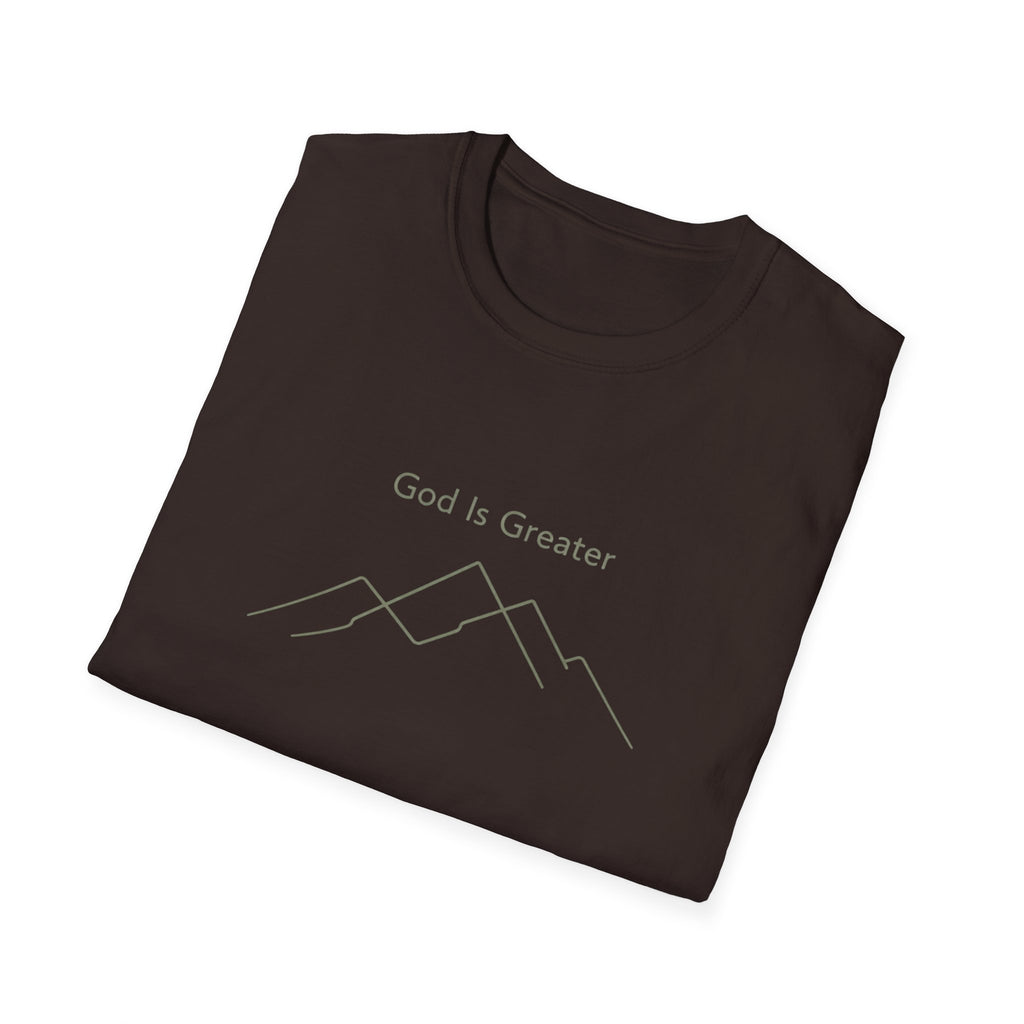 God Is Greater Mountain T-Shirt
